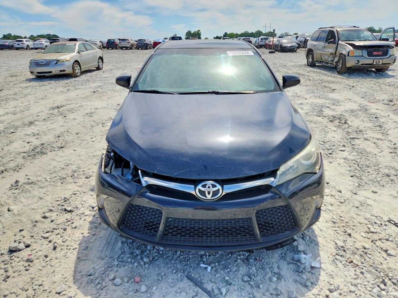 2016 Toyota Camry Se Black vin: 4T1BF1FK3GU261966