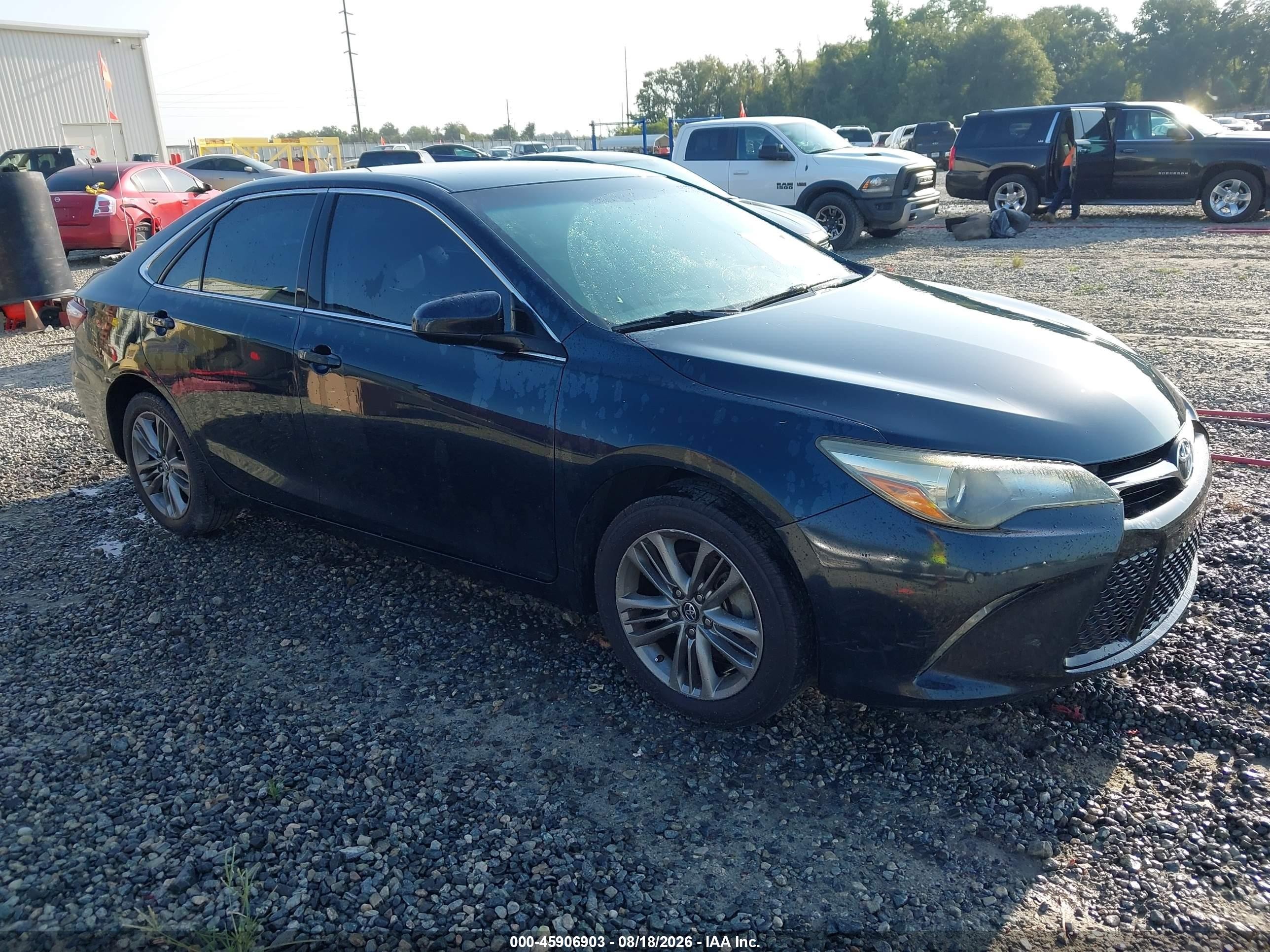 2017 Toyota Camry Se Green vin: 4T1BF1FK3HU685911
