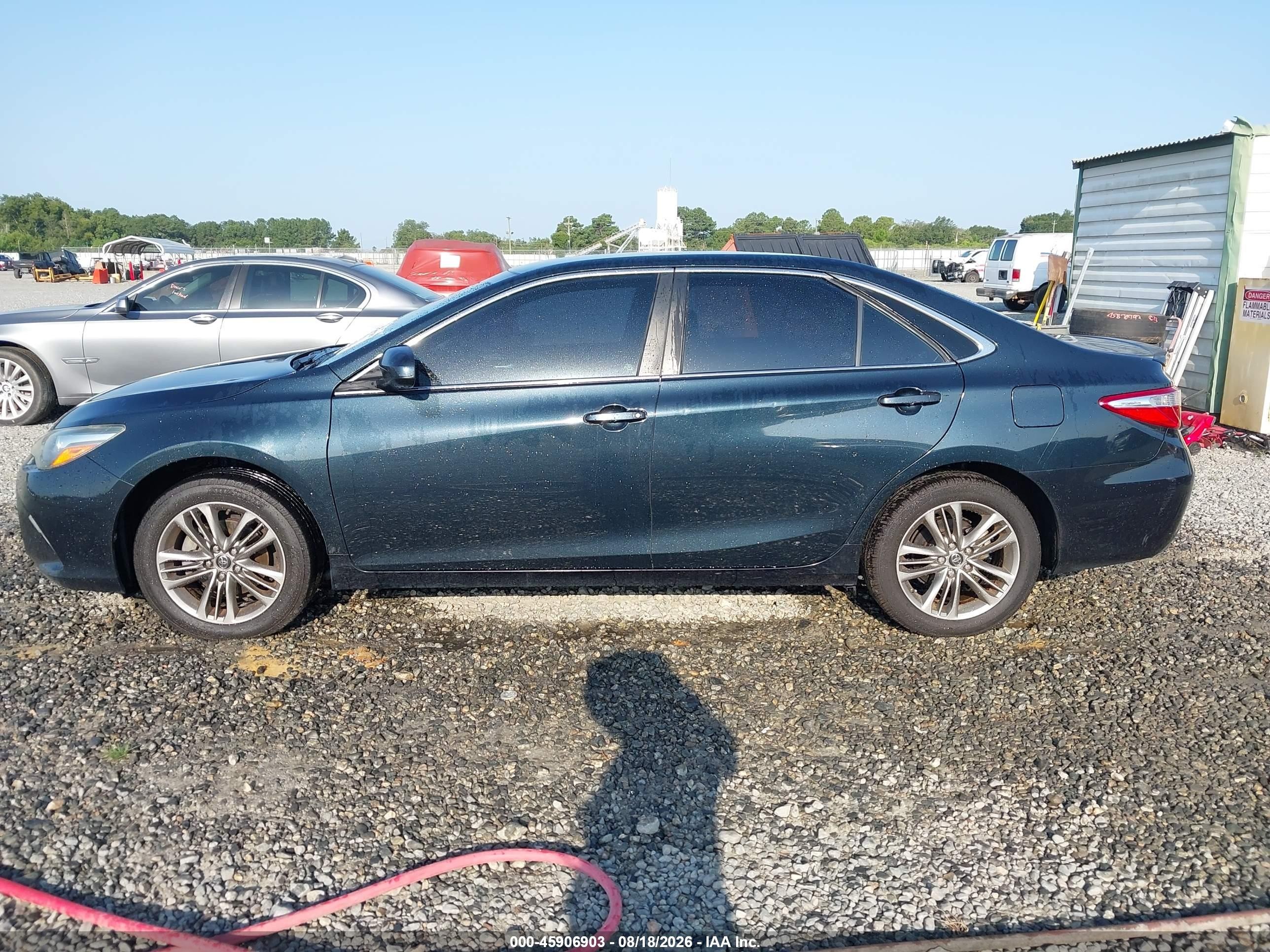 2017 Toyota Camry Se Зеленый vin: 4T1BF1FK3HU685911