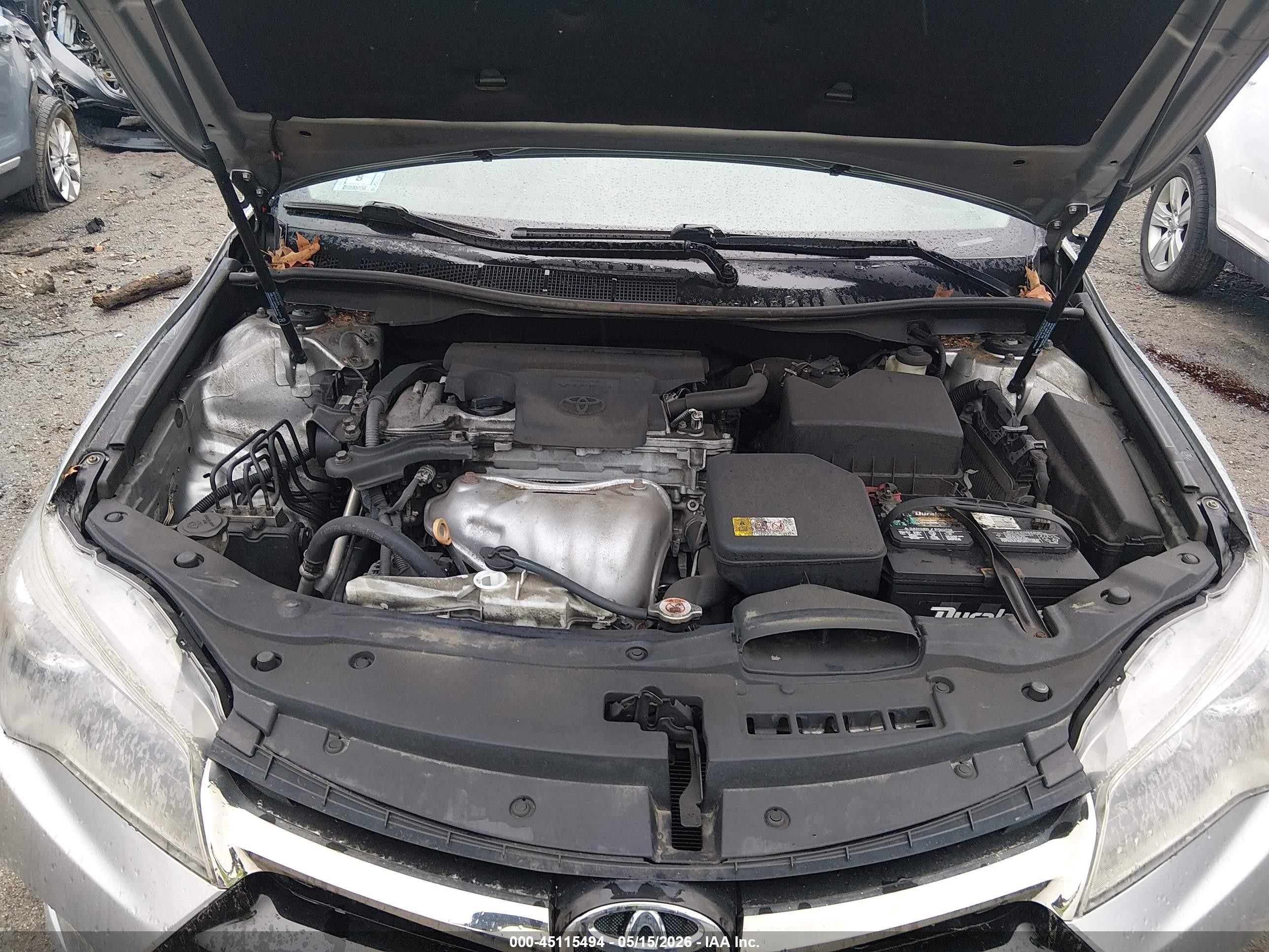 2017 Toyota Camry Se Серебряный vin: 4T1BF1FK3HU713237