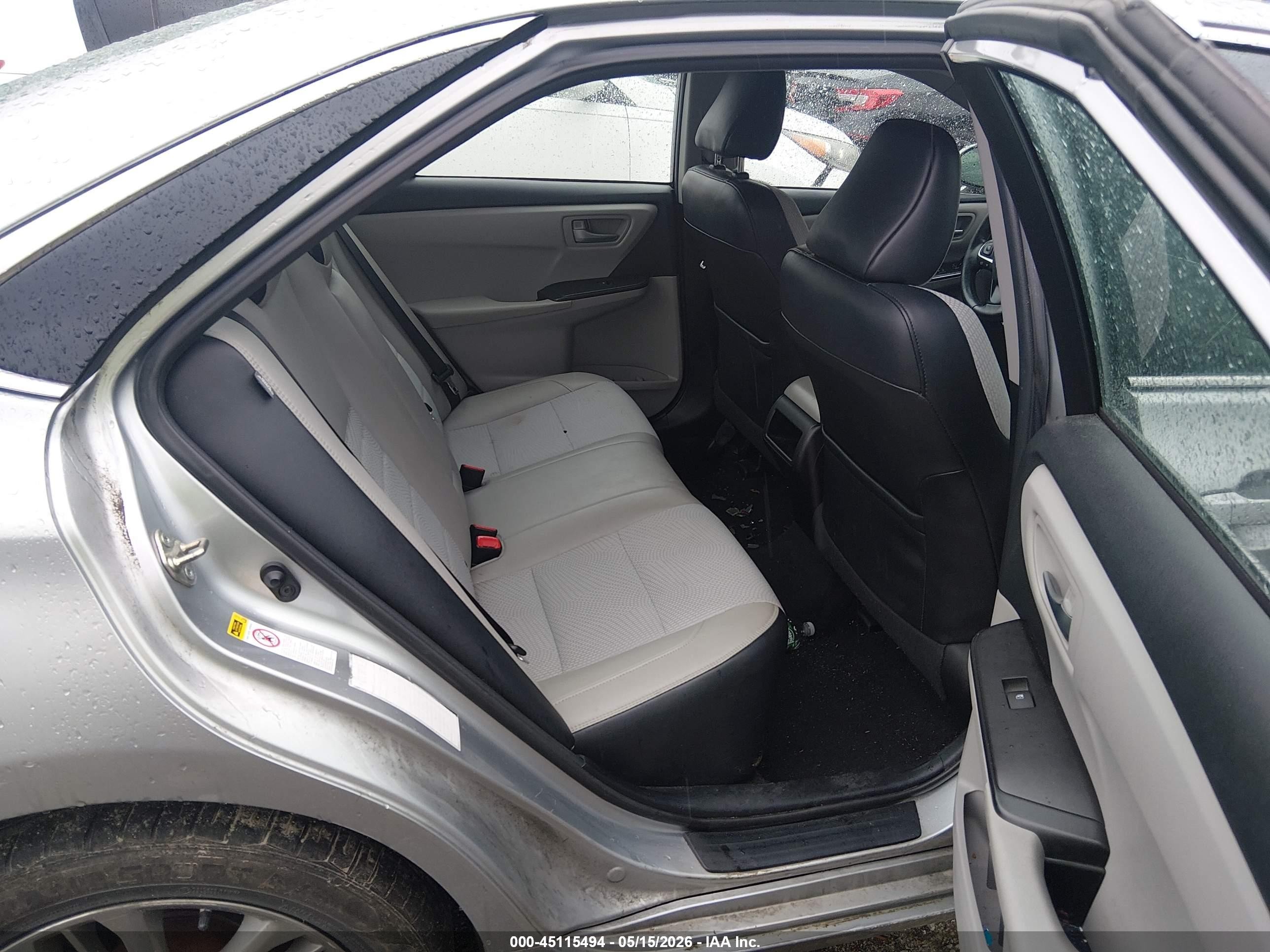 2017 Toyota Camry Se Серебряный vin: 4T1BF1FK3HU713237