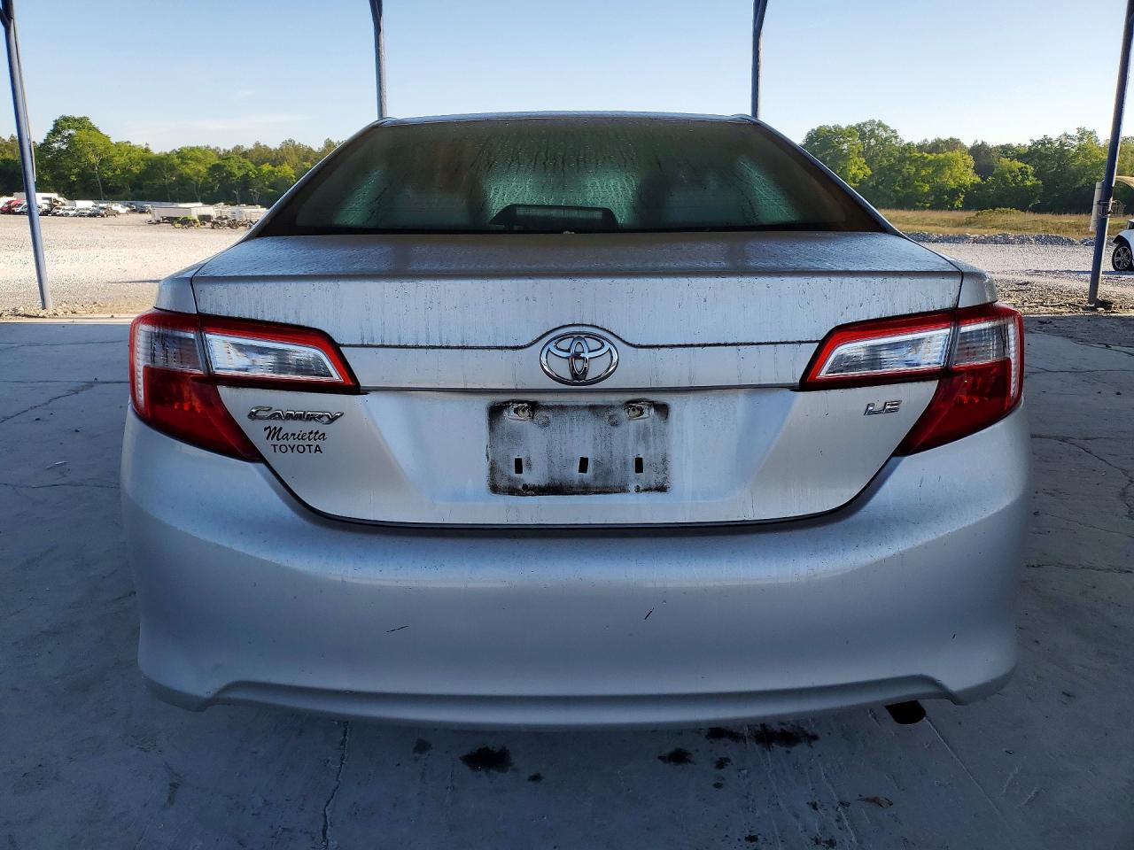 2012 Toyota Camry Le Silver vin: 4T1BF1FK4CU001764