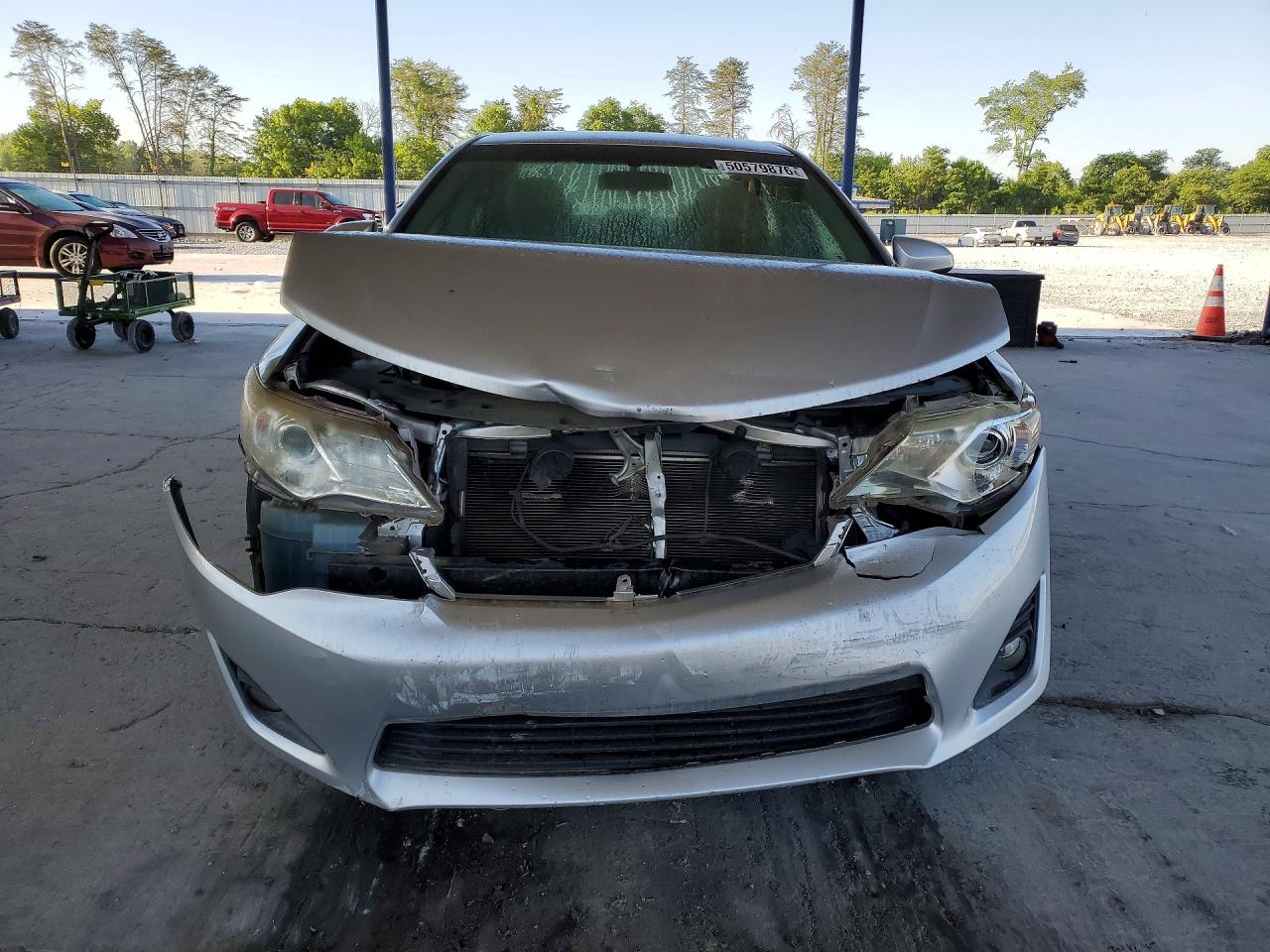 2012 Toyota Camry Le Silver vin: 4T1BF1FK4CU001764