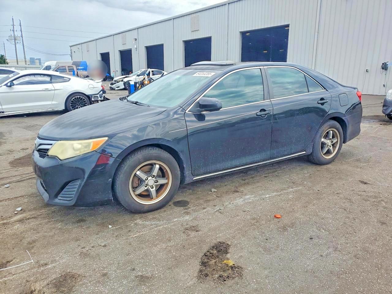 2012 Toyota Camry Le Черный vin: 4T1BF1FK4CU008553