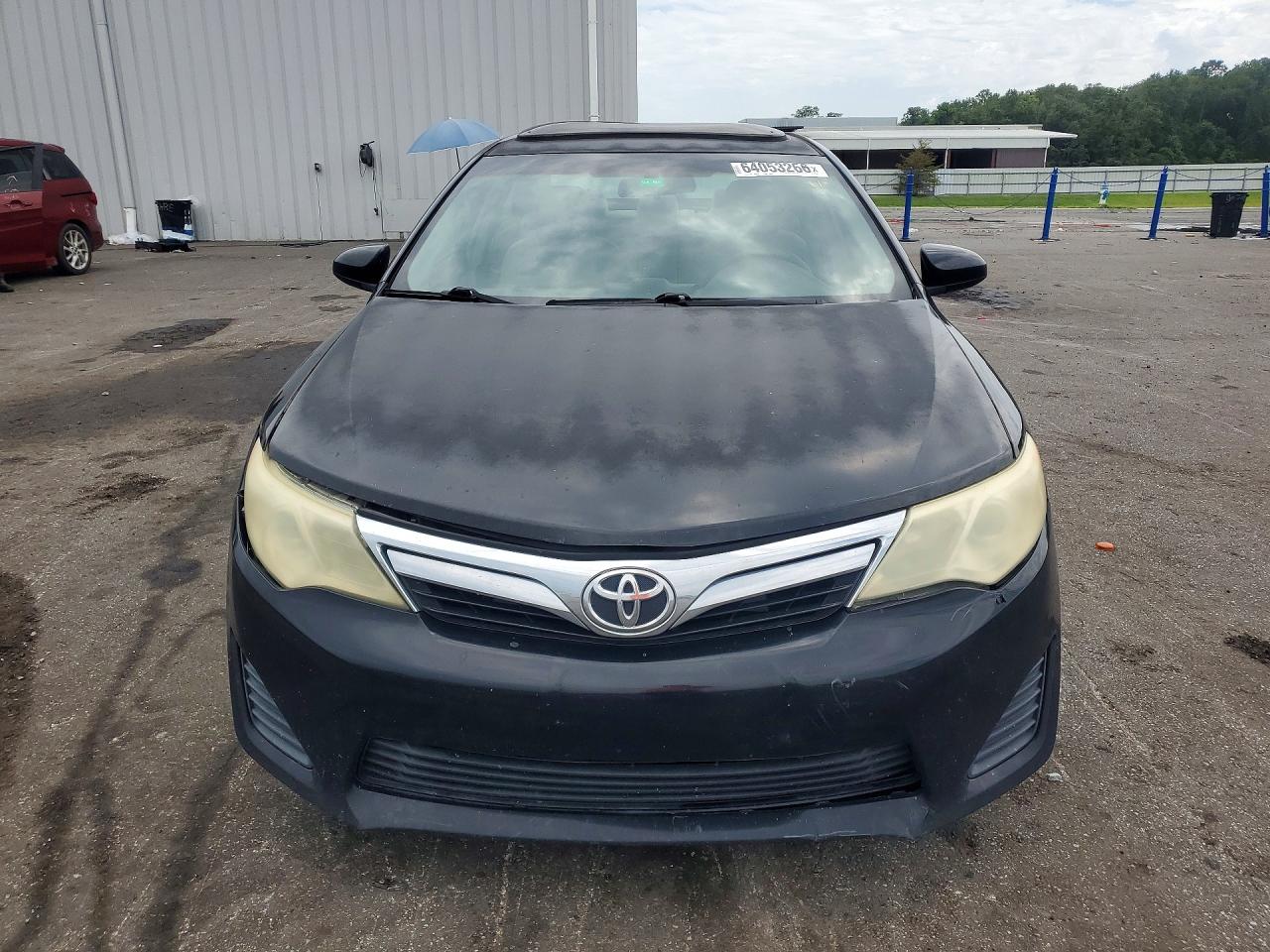 2012 Toyota Camry Le Black vin: 4T1BF1FK4CU008553