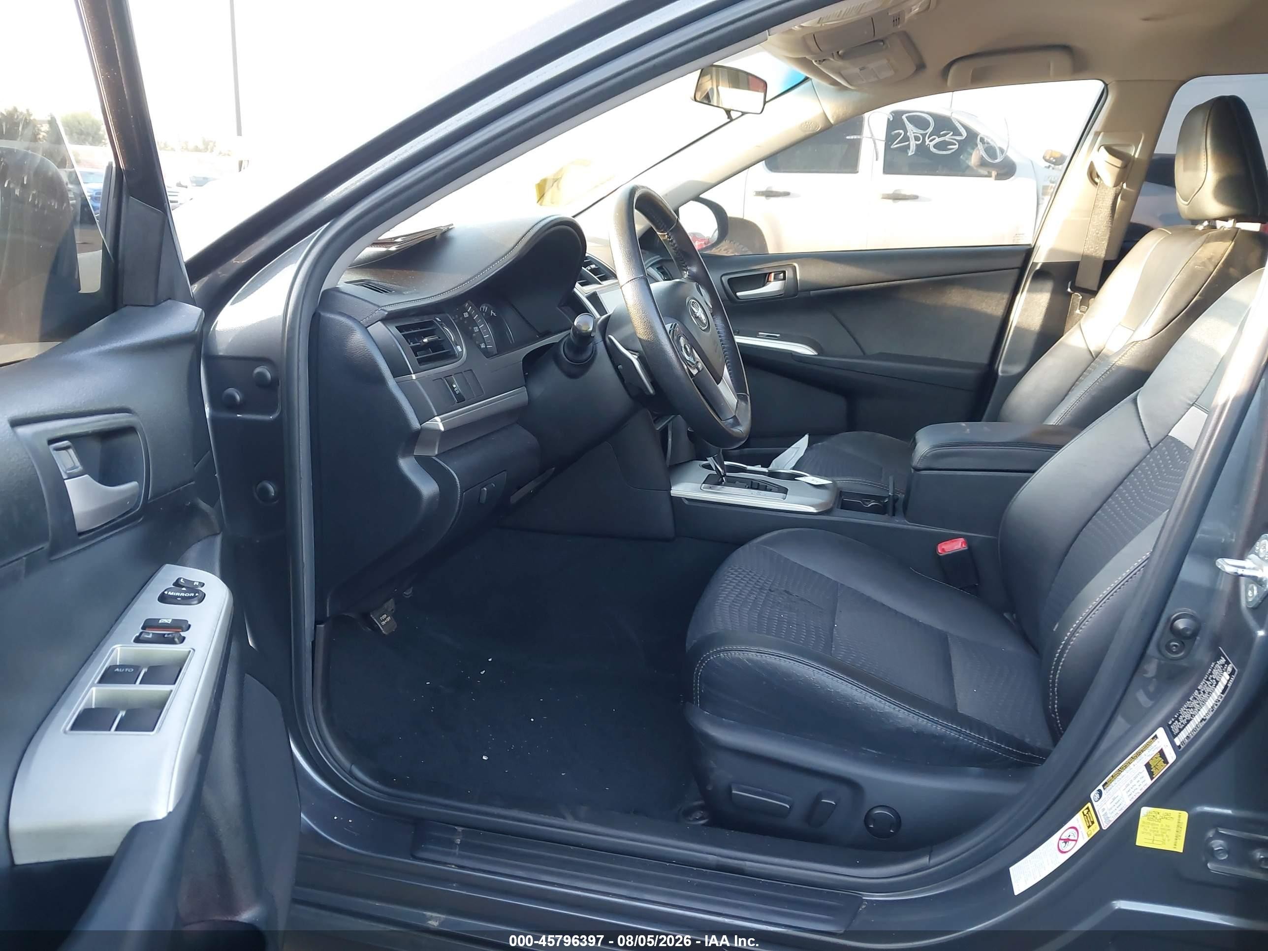 2012 Toyota Camry Se Gray vin: 4T1BF1FK4CU013123