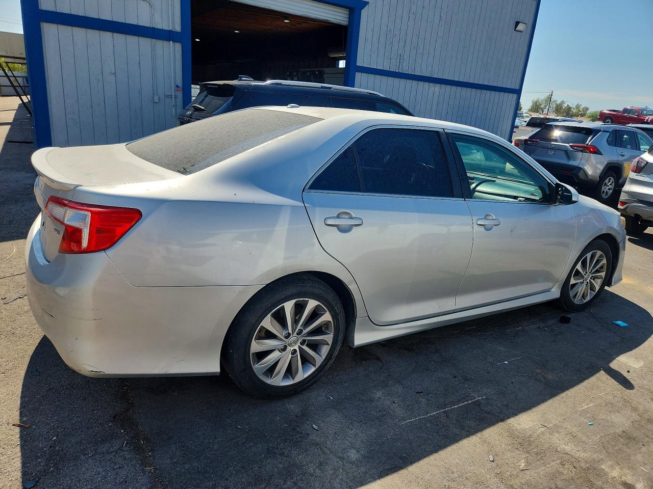 2012 Toyota Camry Se Silver vin: 4T1BF1FK4CU014885