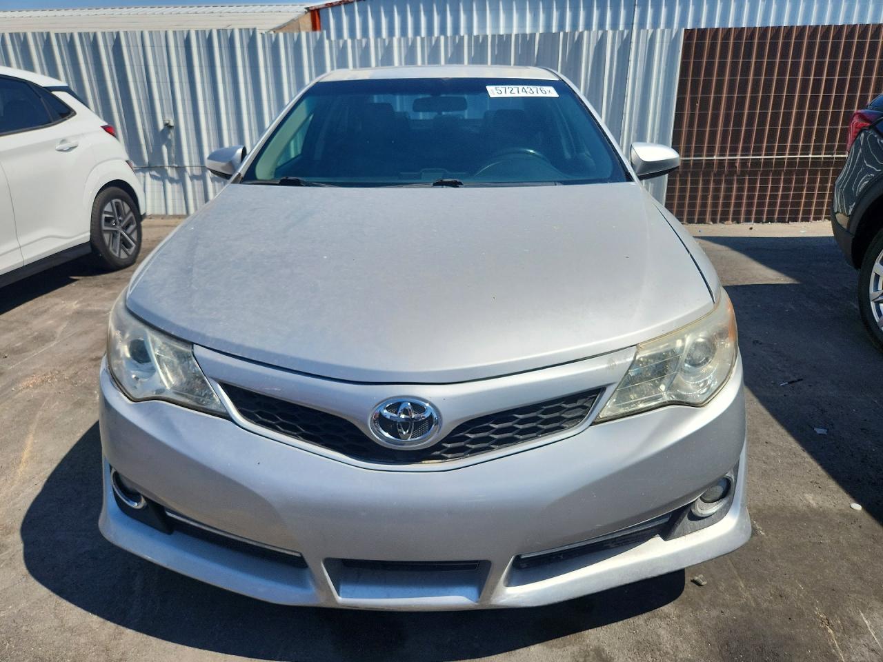 2012 Toyota Camry Se Silver vin: 4T1BF1FK4CU014885