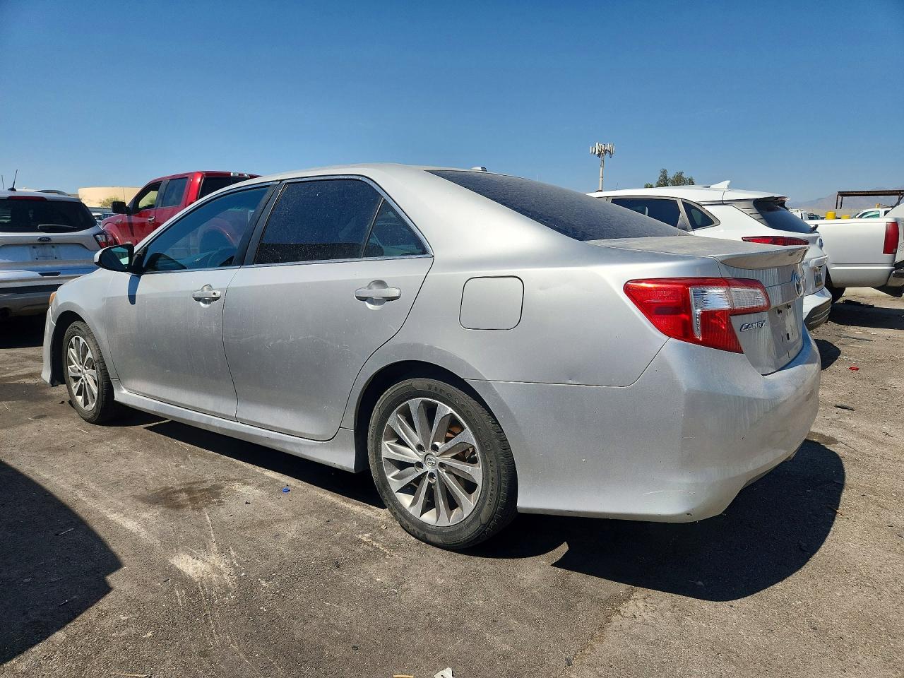 2012 Toyota Camry Se Silver vin: 4T1BF1FK4CU014885