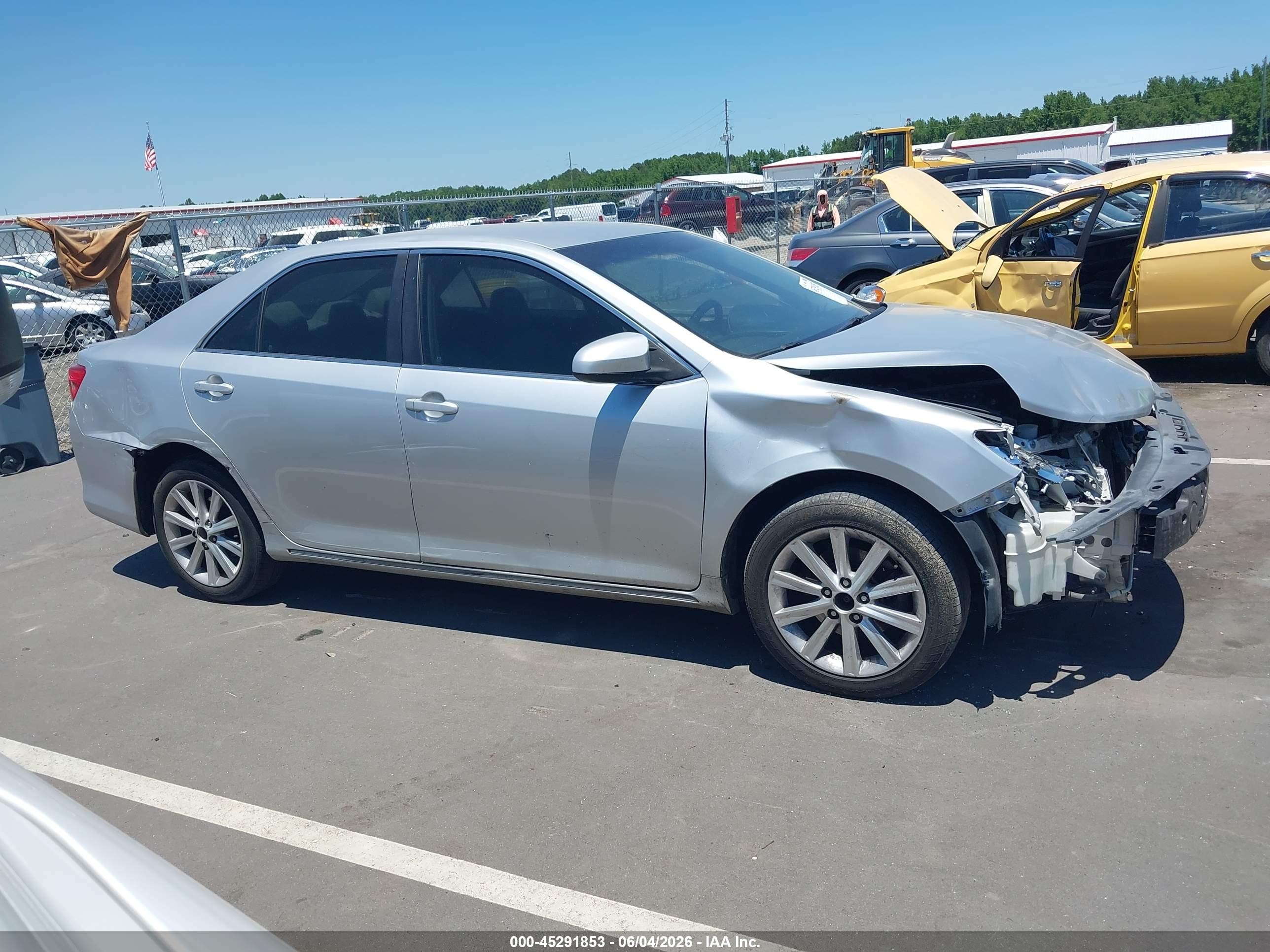 2012 Toyota Camry Le Silver vin: 4T1BF1FK4CU015504