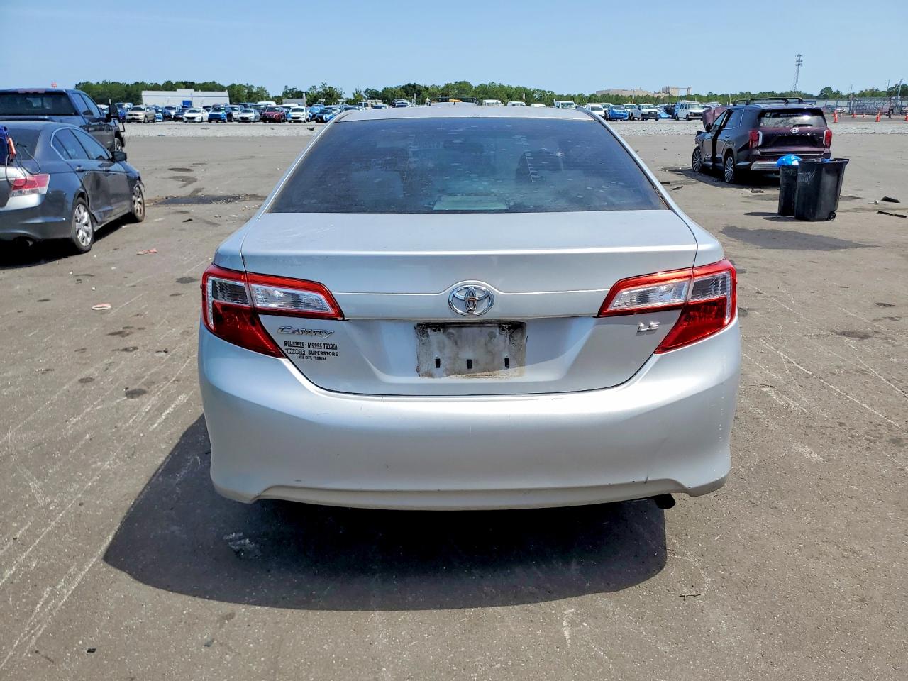 2012 Toyota Camry Le Silver vin: 4T1BF1FK4CU022923