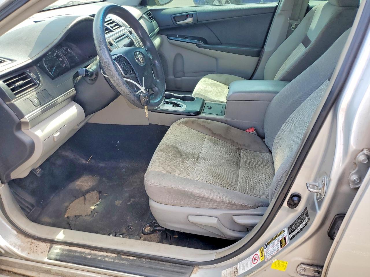 2012 Toyota Camry Le Silver vin: 4T1BF1FK4CU022923