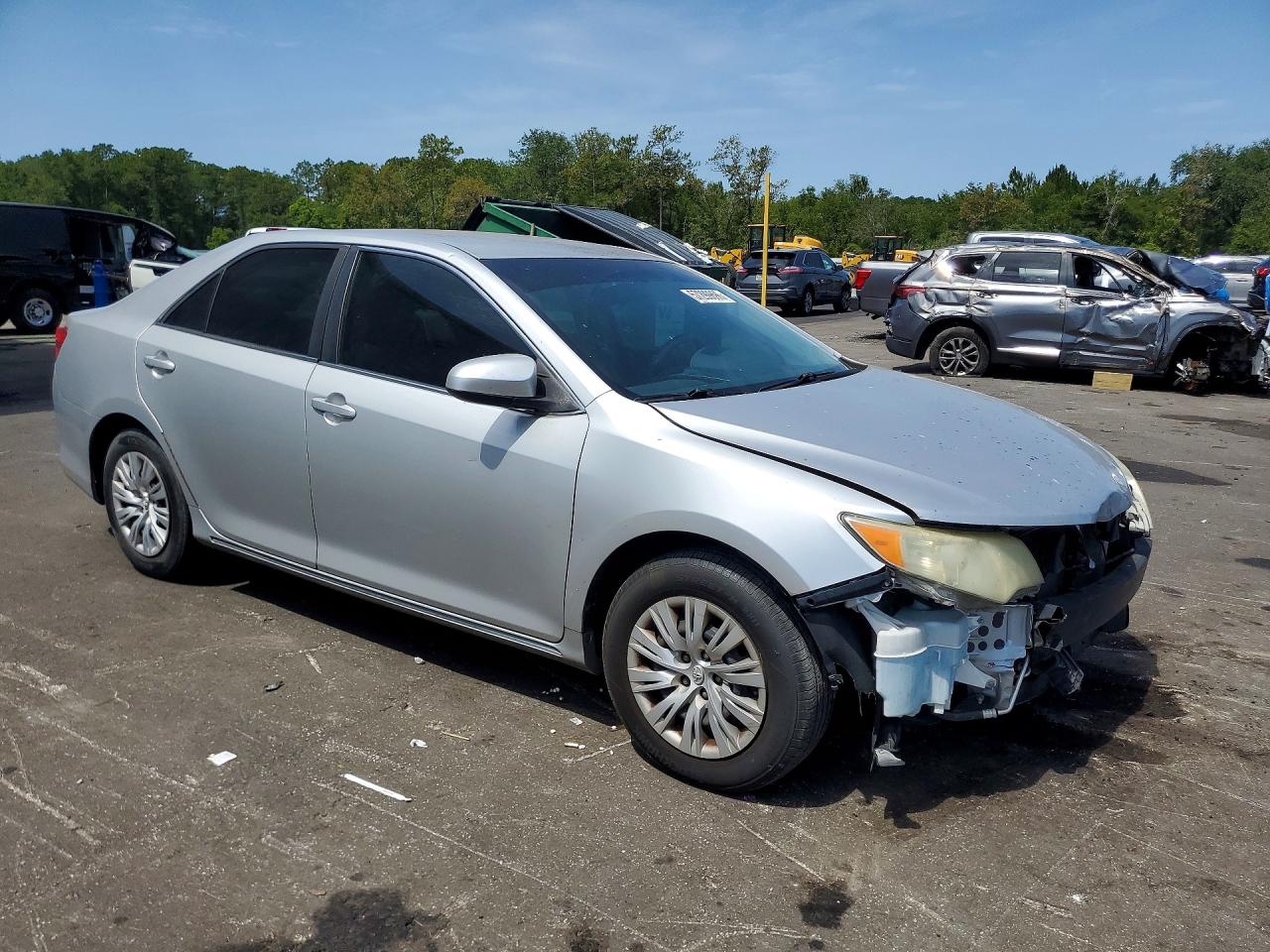 2012 Toyota Camry Le Silver vin: 4T1BF1FK4CU022923