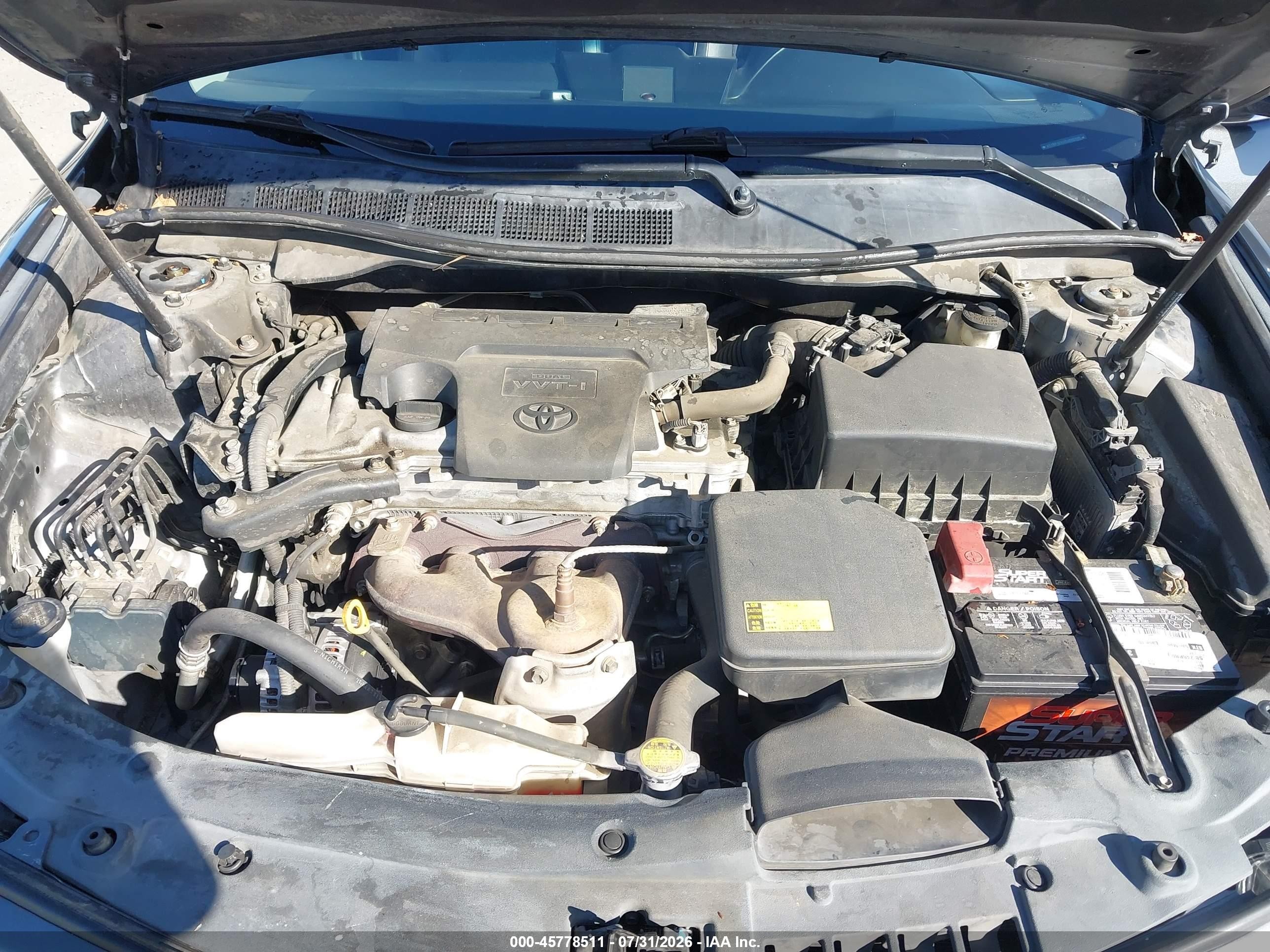 2012 Toyota Camry Se Gray vin: 4T1BF1FK4CU025305