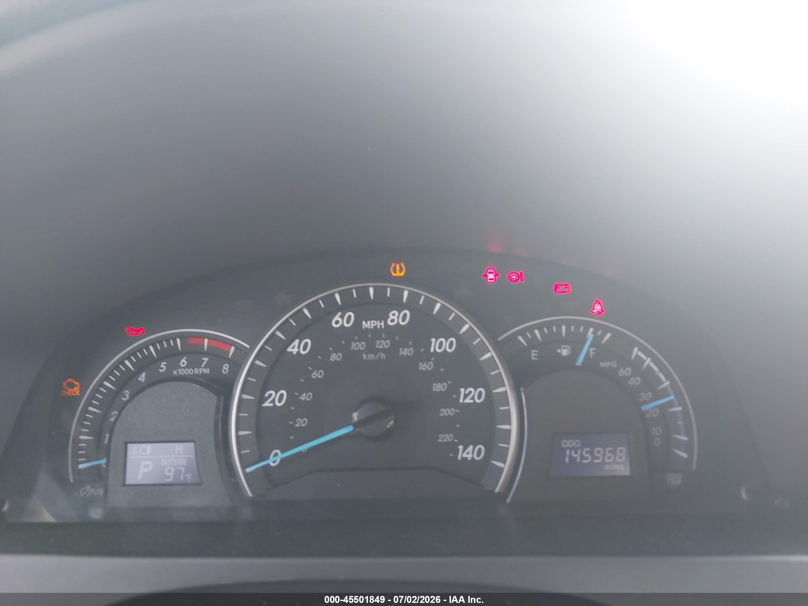 2012 Toyota Camry Le Silver vin: 4T1BF1FK4CU041939
