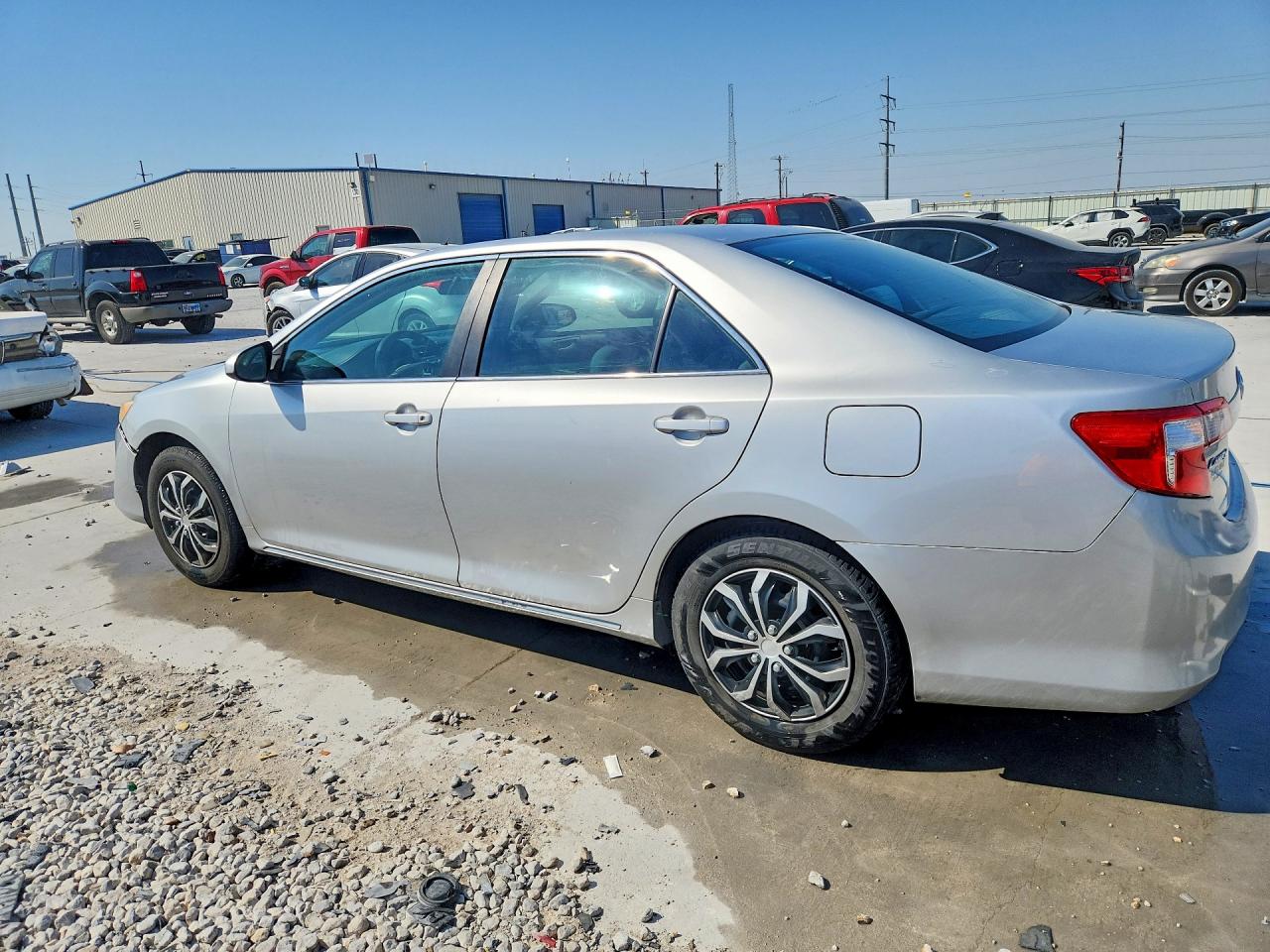2012 Toyota Camry Le Silver vin: 4T1BF1FK4CU042511
