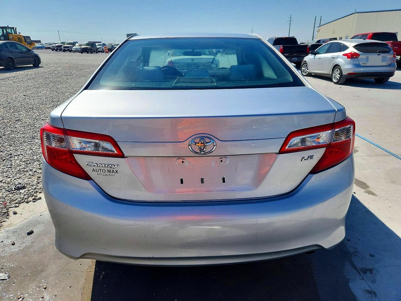2012 Toyota Camry Le Silver vin: 4T1BF1FK4CU042511