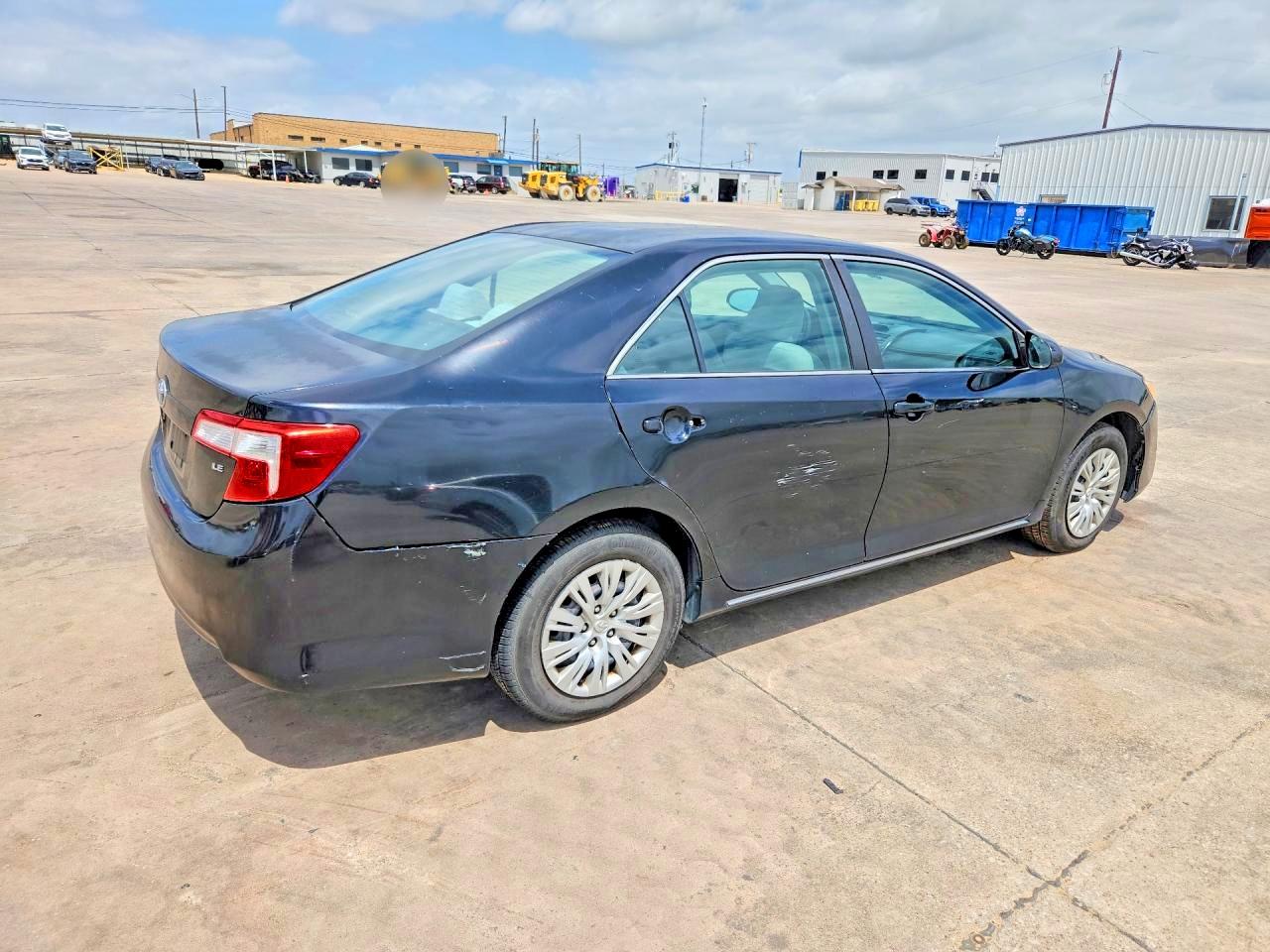 2012 Toyota Camry Le Black vin: 4T1BF1FK4CU043108