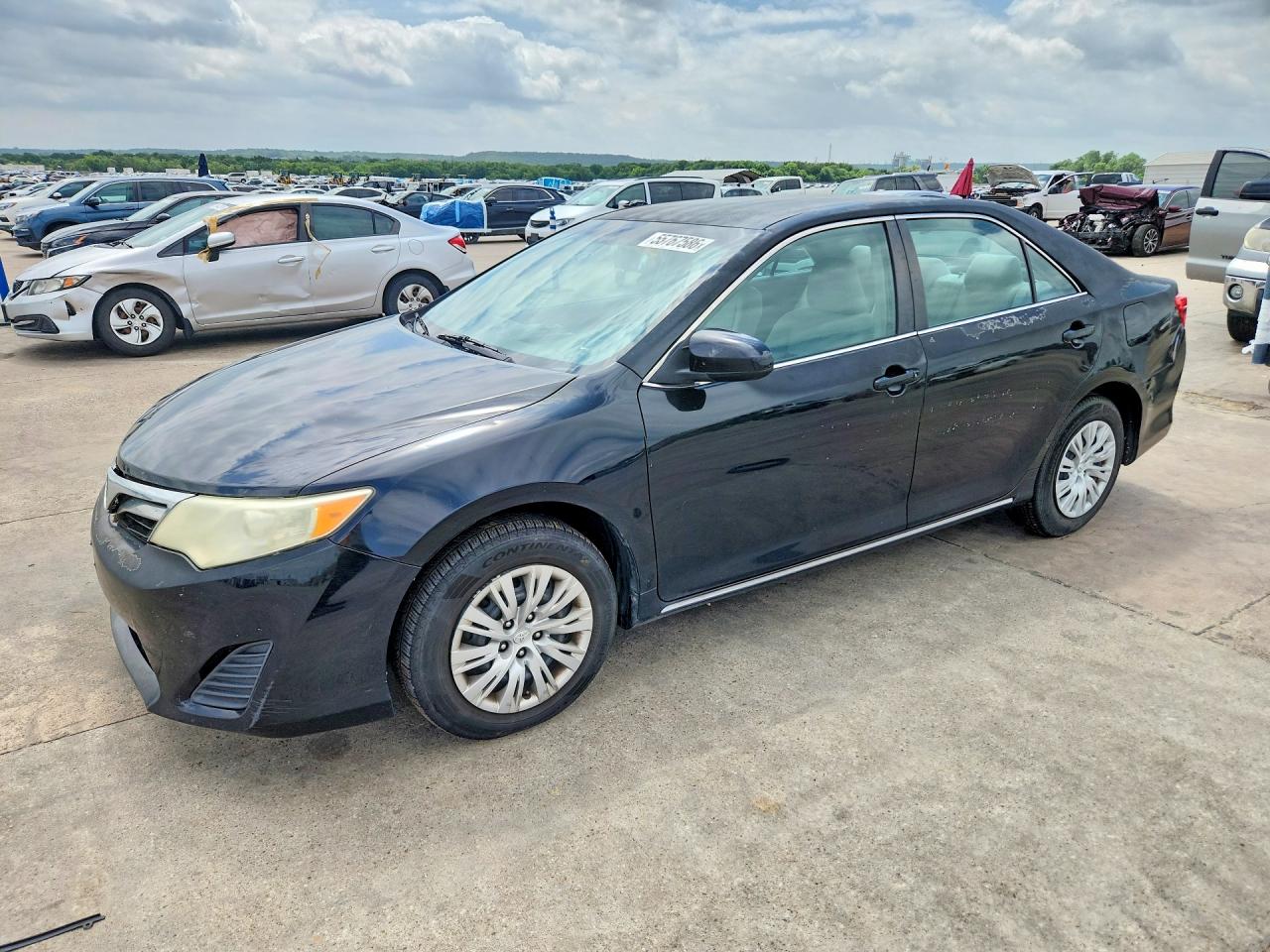 2012 Toyota Camry Le Black vin: 4T1BF1FK4CU043108