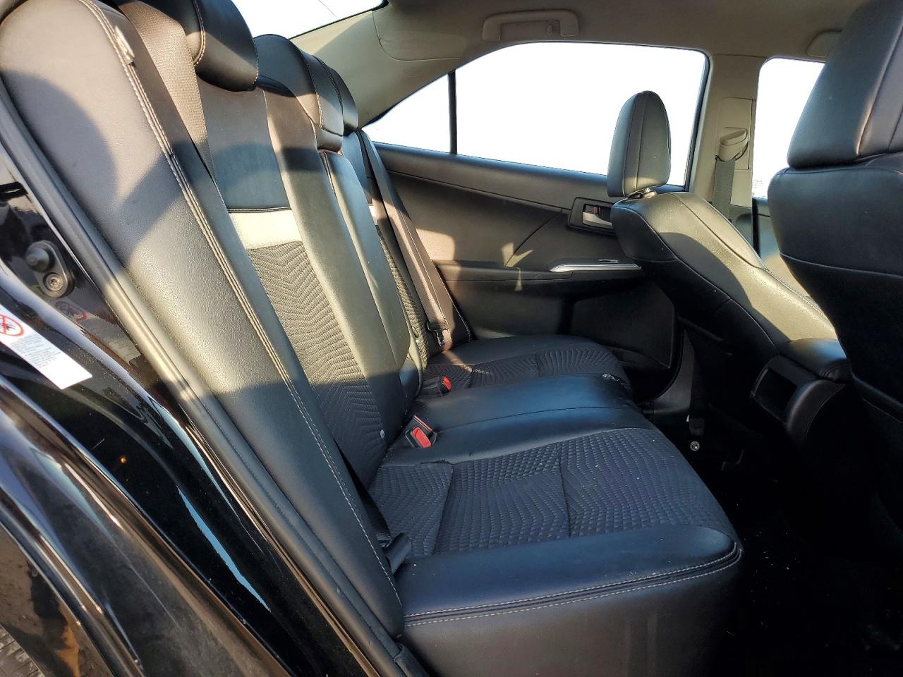 2012 Toyota Camry Se Black vin: 4T1BF1FK4CU044744