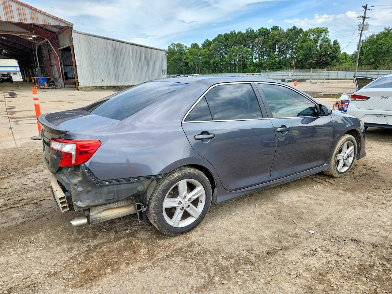 2012 Toyota Camry Se Gray vin: 4T1BF1FK4CU054724
