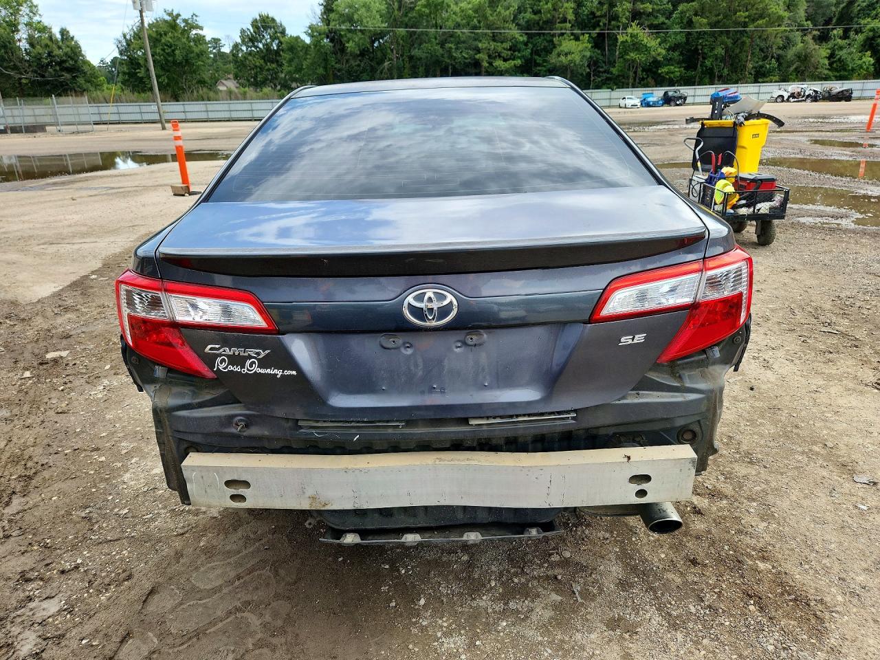 2012 Toyota Camry Se Gray vin: 4T1BF1FK4CU054724