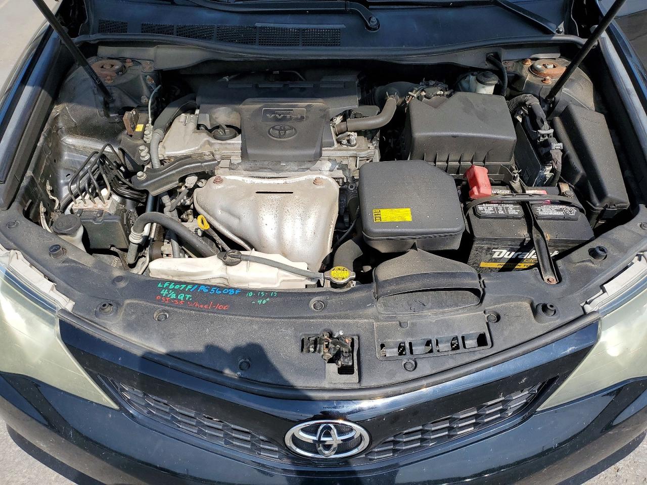 2012 Toyota Camry Se Black vin: 4T1BF1FK4CU064217