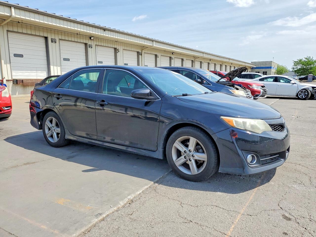 2012 Toyota Camry Se Black vin: 4T1BF1FK4CU064217