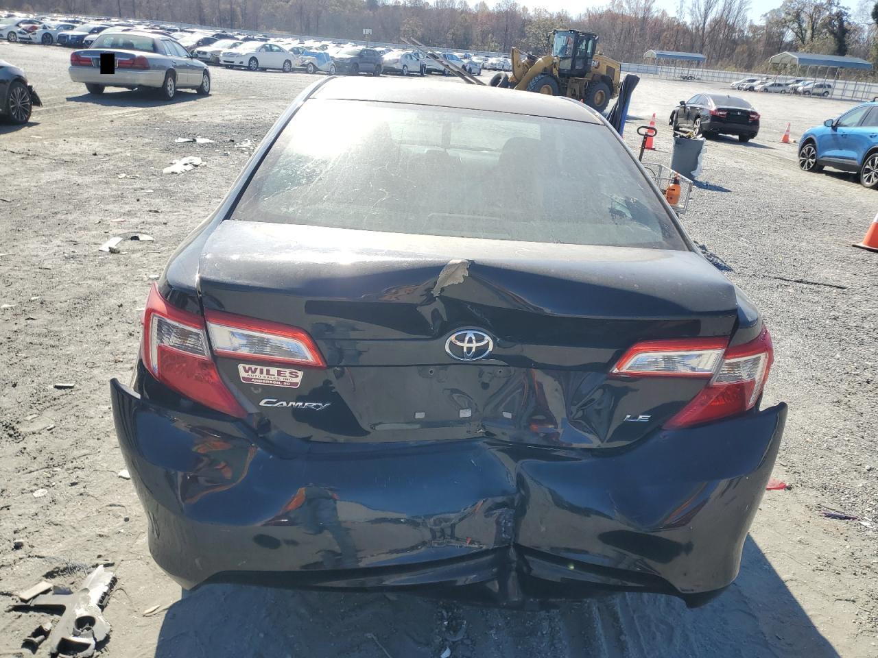 2012 Toyota Camry Base Black vin: 4T1BF1FK4CU064458