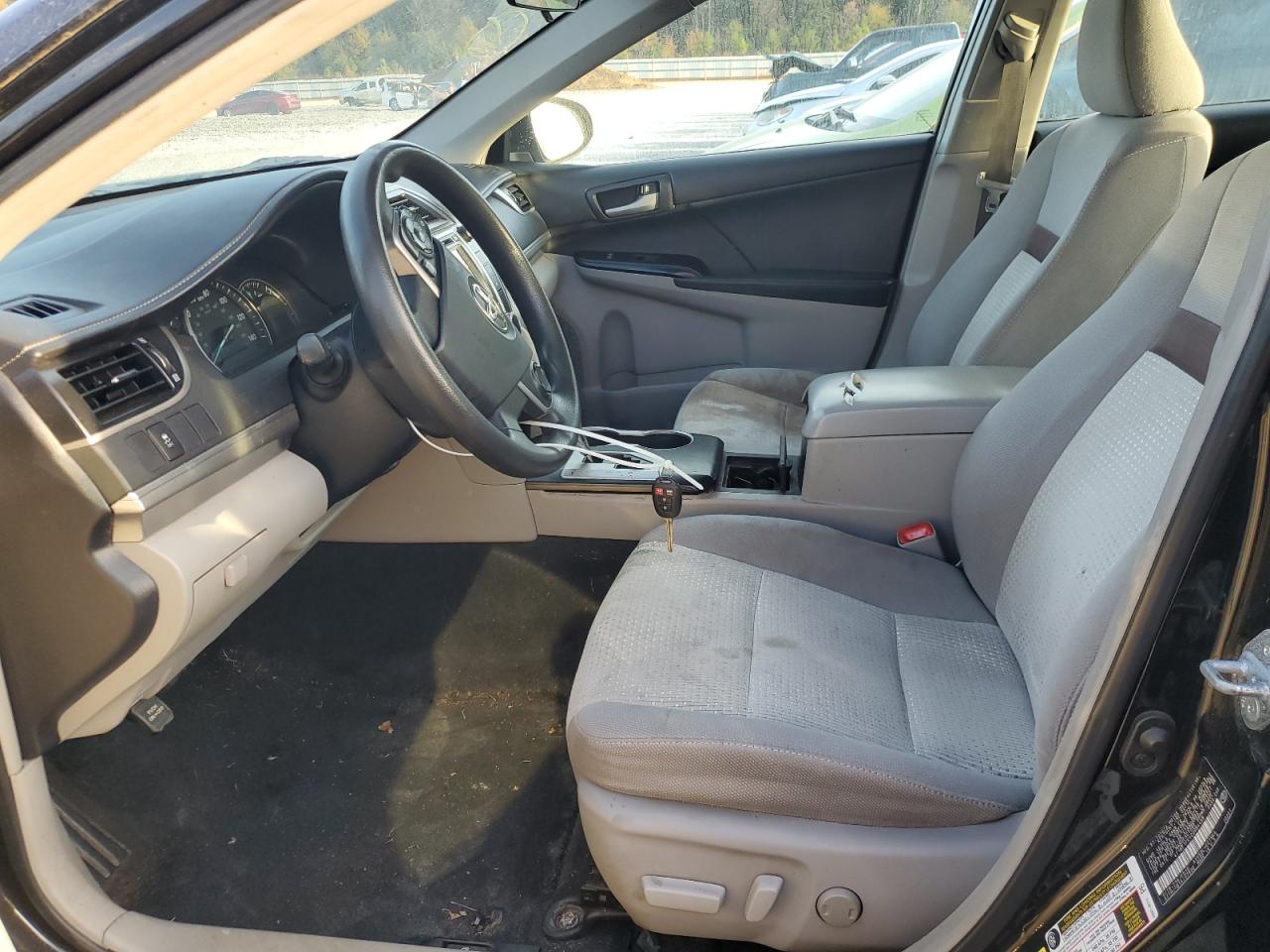 2012 Toyota Camry Base Black vin: 4T1BF1FK4CU064458