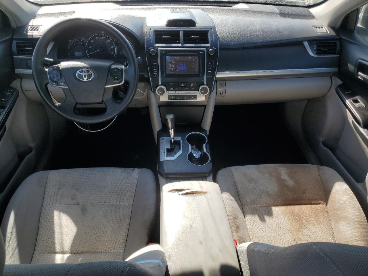 2012 Toyota Camry Base Black vin: 4T1BF1FK4CU064458