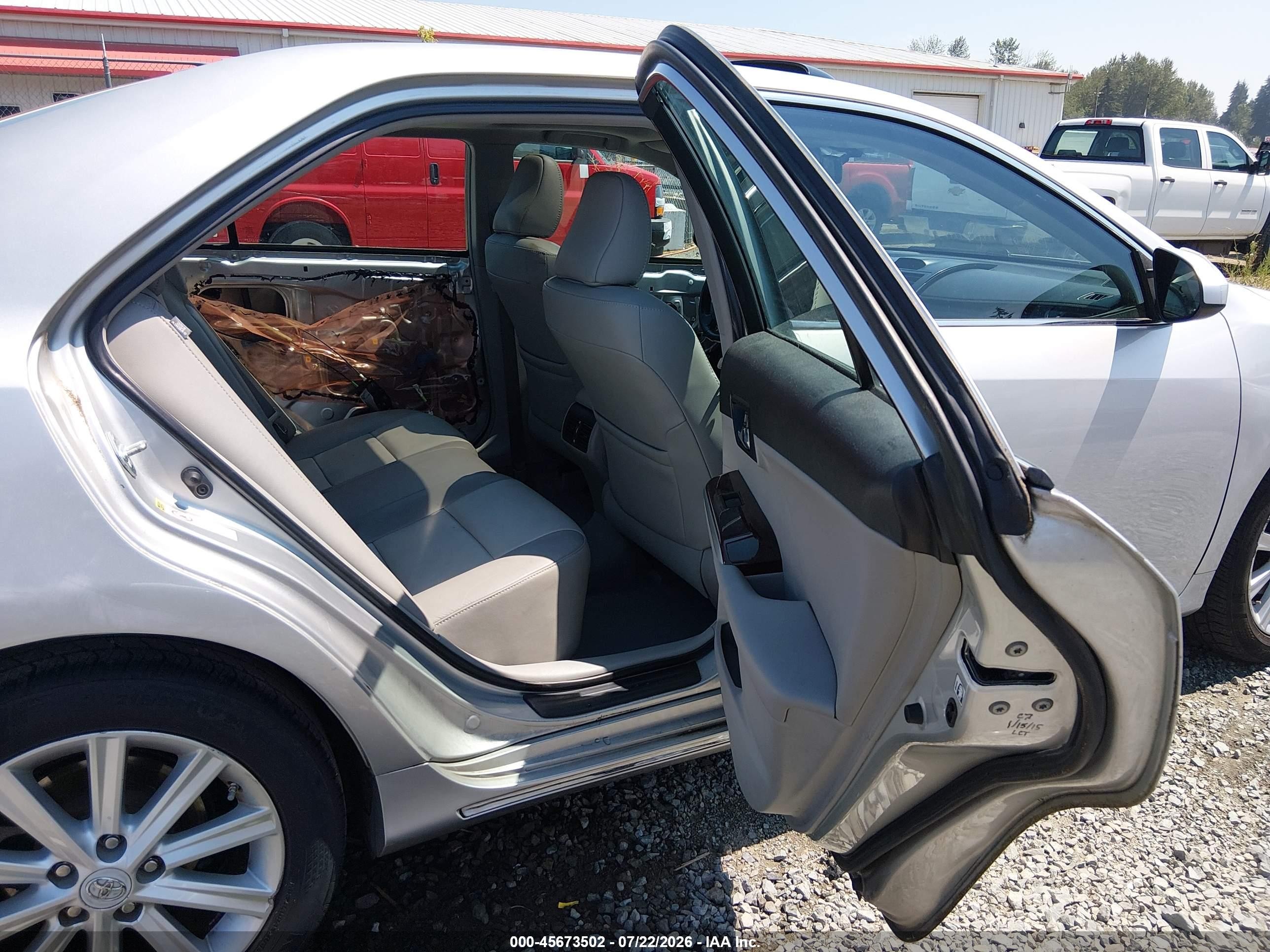 2012 Toyota Camry Xle Silver vin: 4T1BF1FK4CU067859