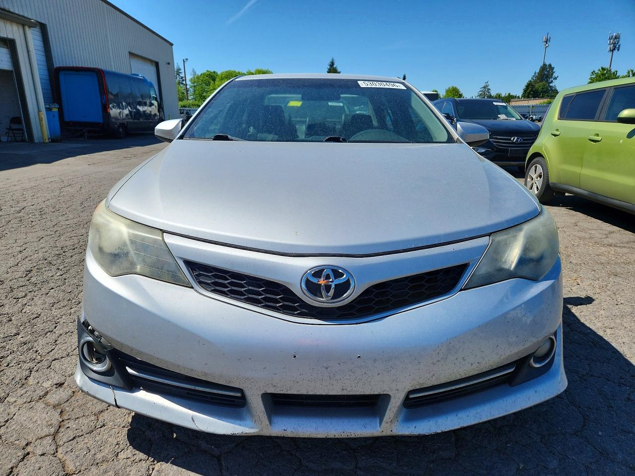 2012 Toyota Camry Se Silver vin: 4T1BF1FK4CU074861