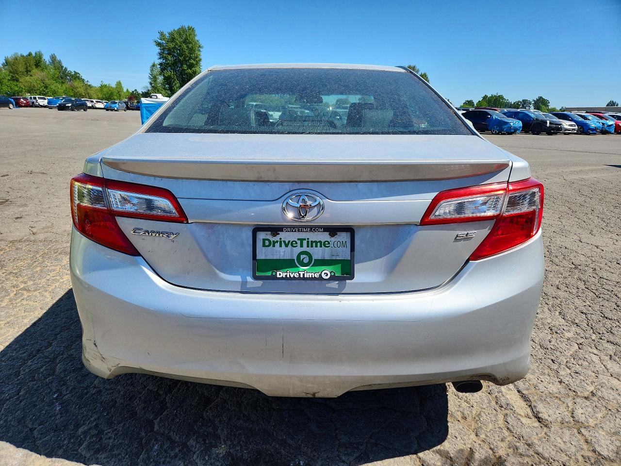 2012 Toyota Camry Se Silver vin: 4T1BF1FK4CU074861