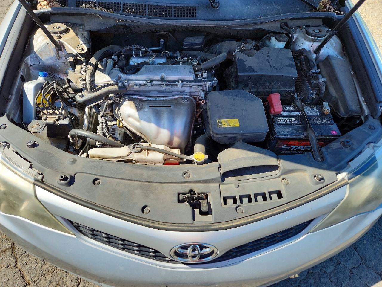 2012 Toyota Camry Se Silver vin: 4T1BF1FK4CU074861