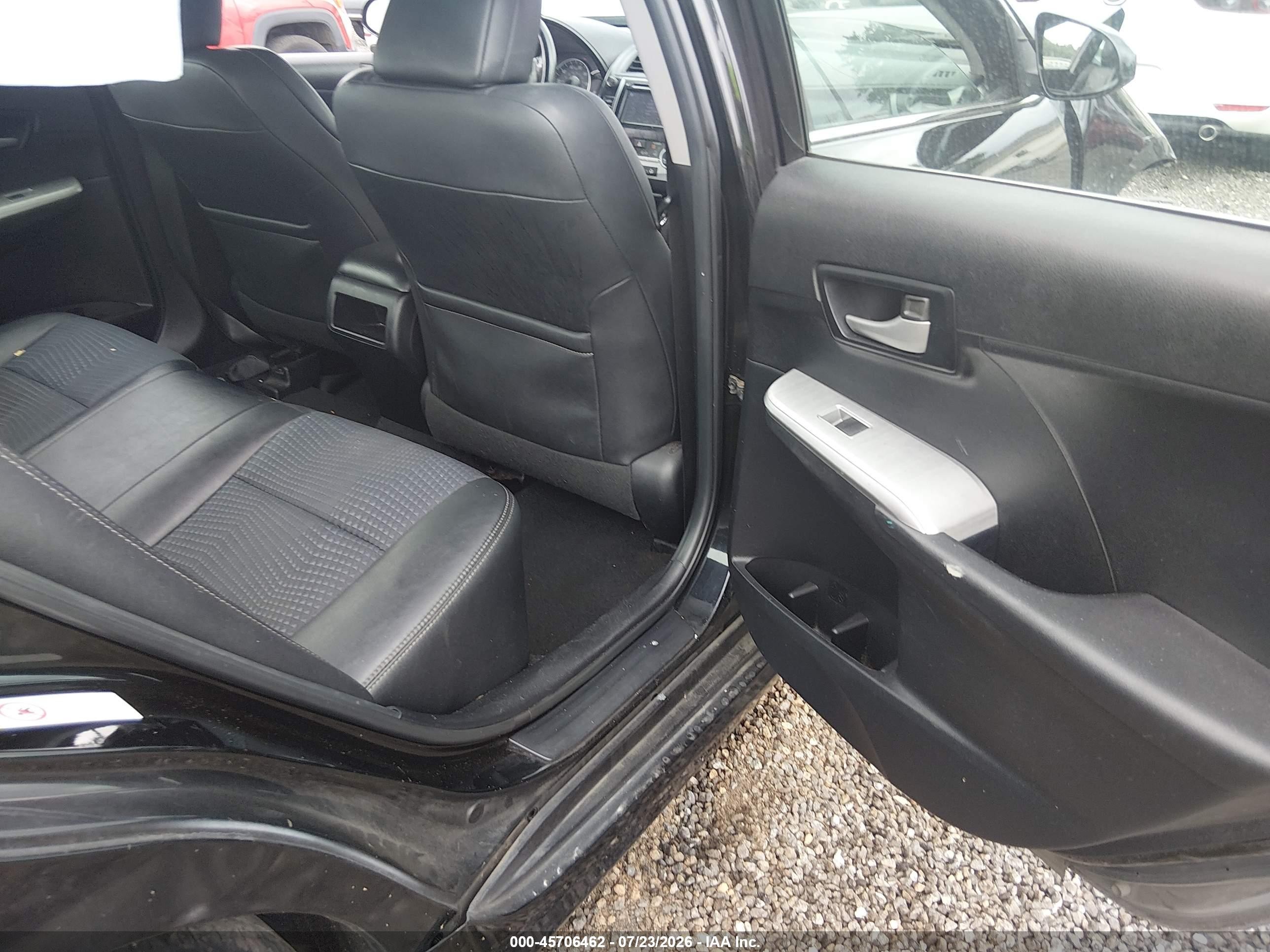 2012 Toyota Camry Se Black vin: 4T1BF1FK4CU079087