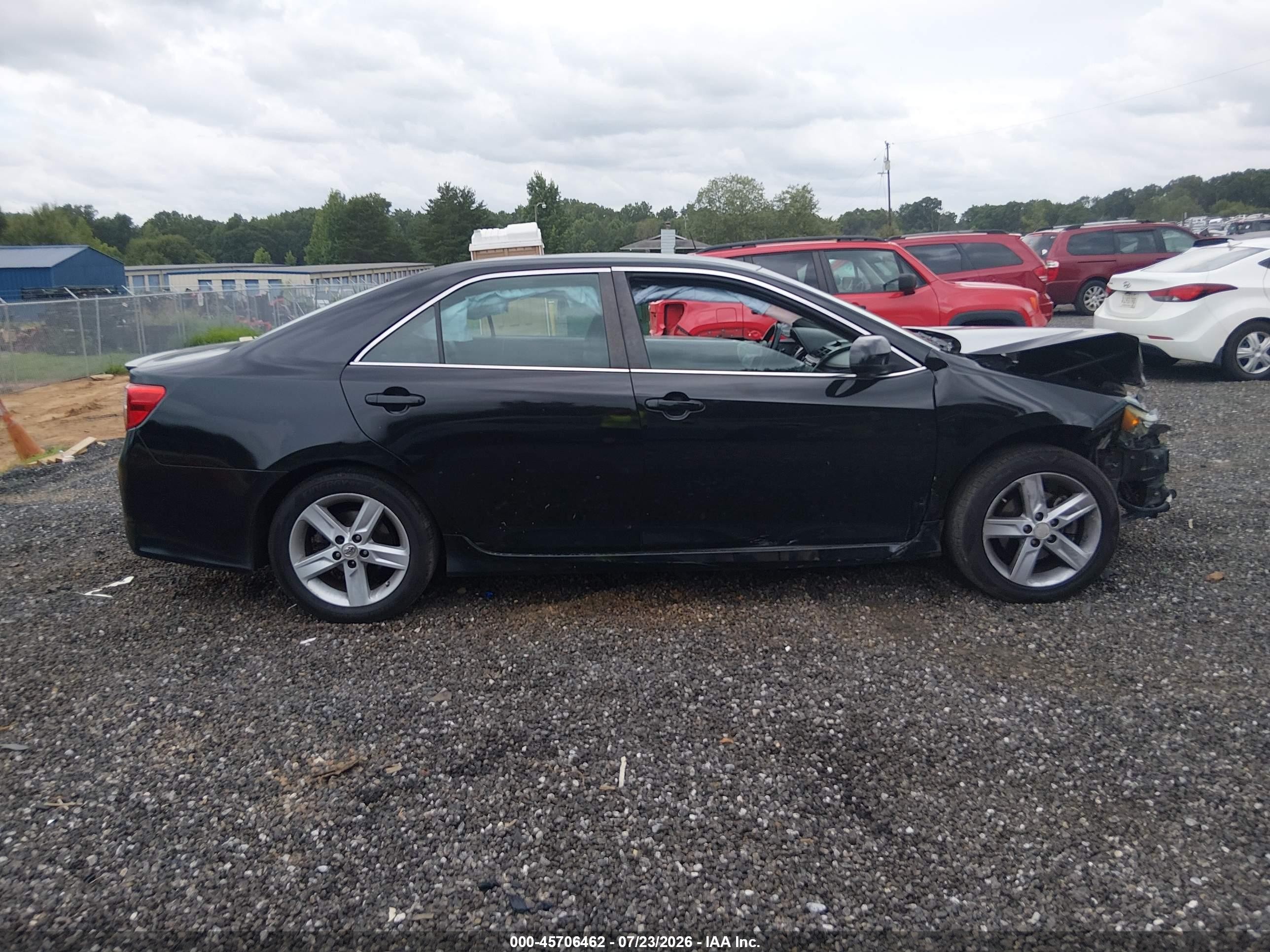 2012 Toyota Camry Se Black vin: 4T1BF1FK4CU079087