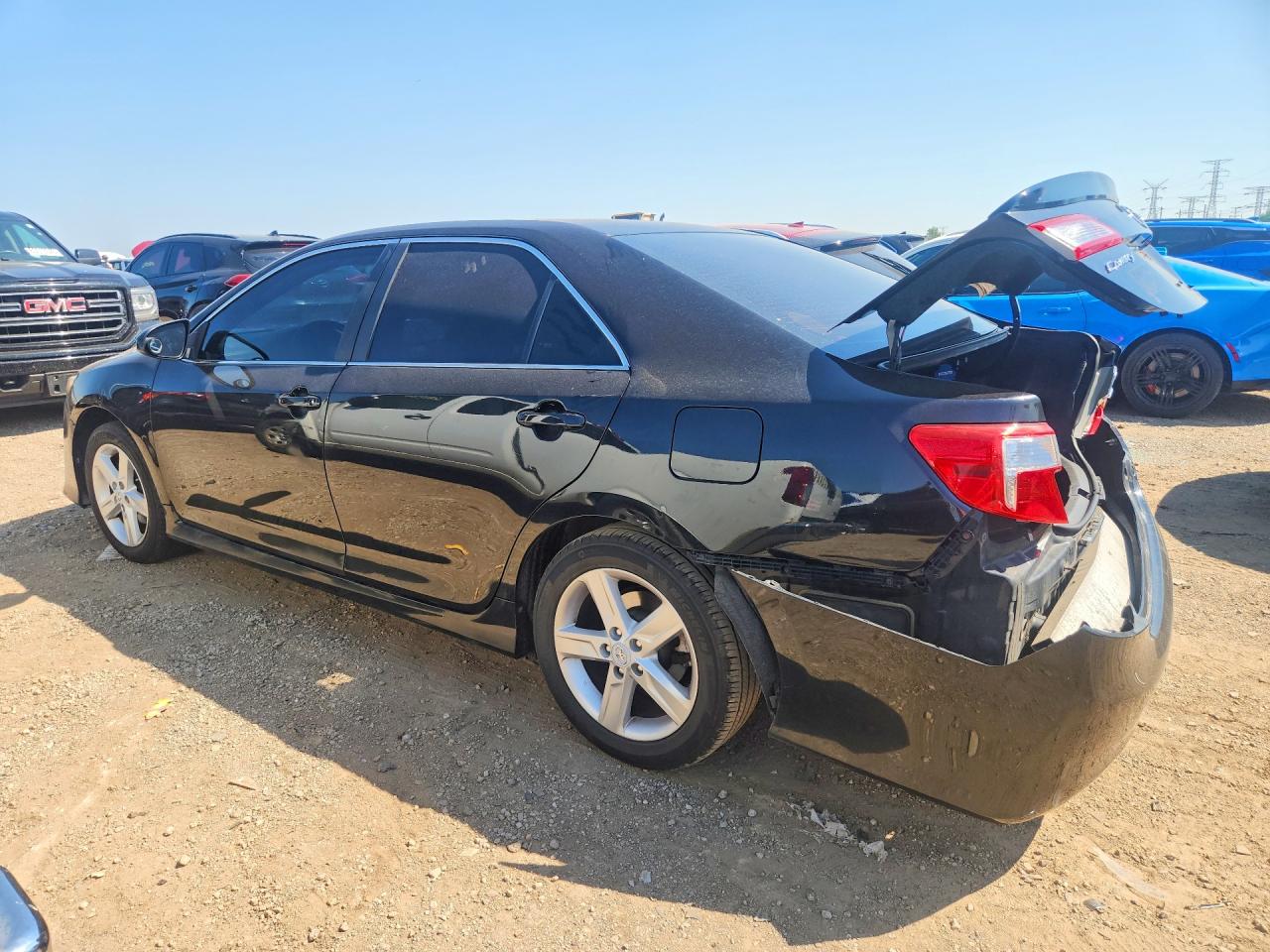 2012 Toyota Camry Se Black vin: 4T1BF1FK4CU081955