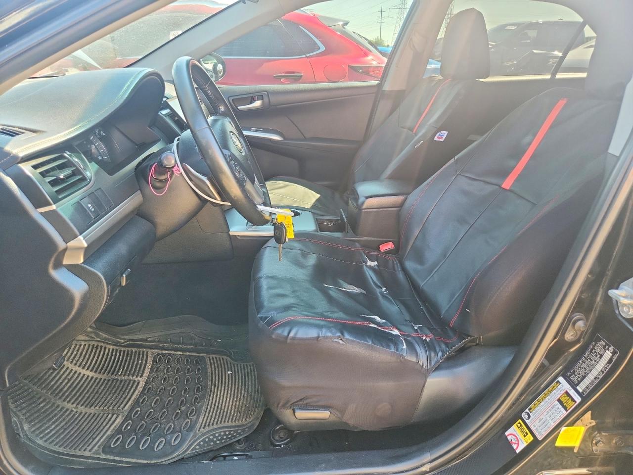 2012 Toyota Camry Se Black vin: 4T1BF1FK4CU081955