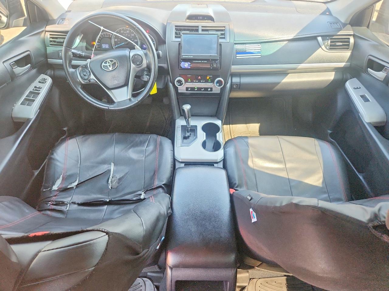 2012 Toyota Camry Se Black vin: 4T1BF1FK4CU081955