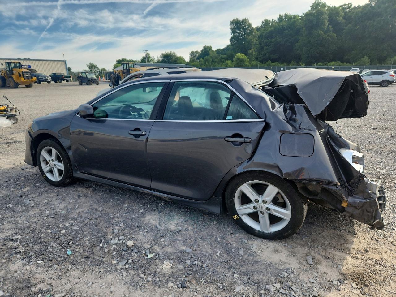 2012 Toyota Camry Se Gray vin: 4T1BF1FK4CU097847