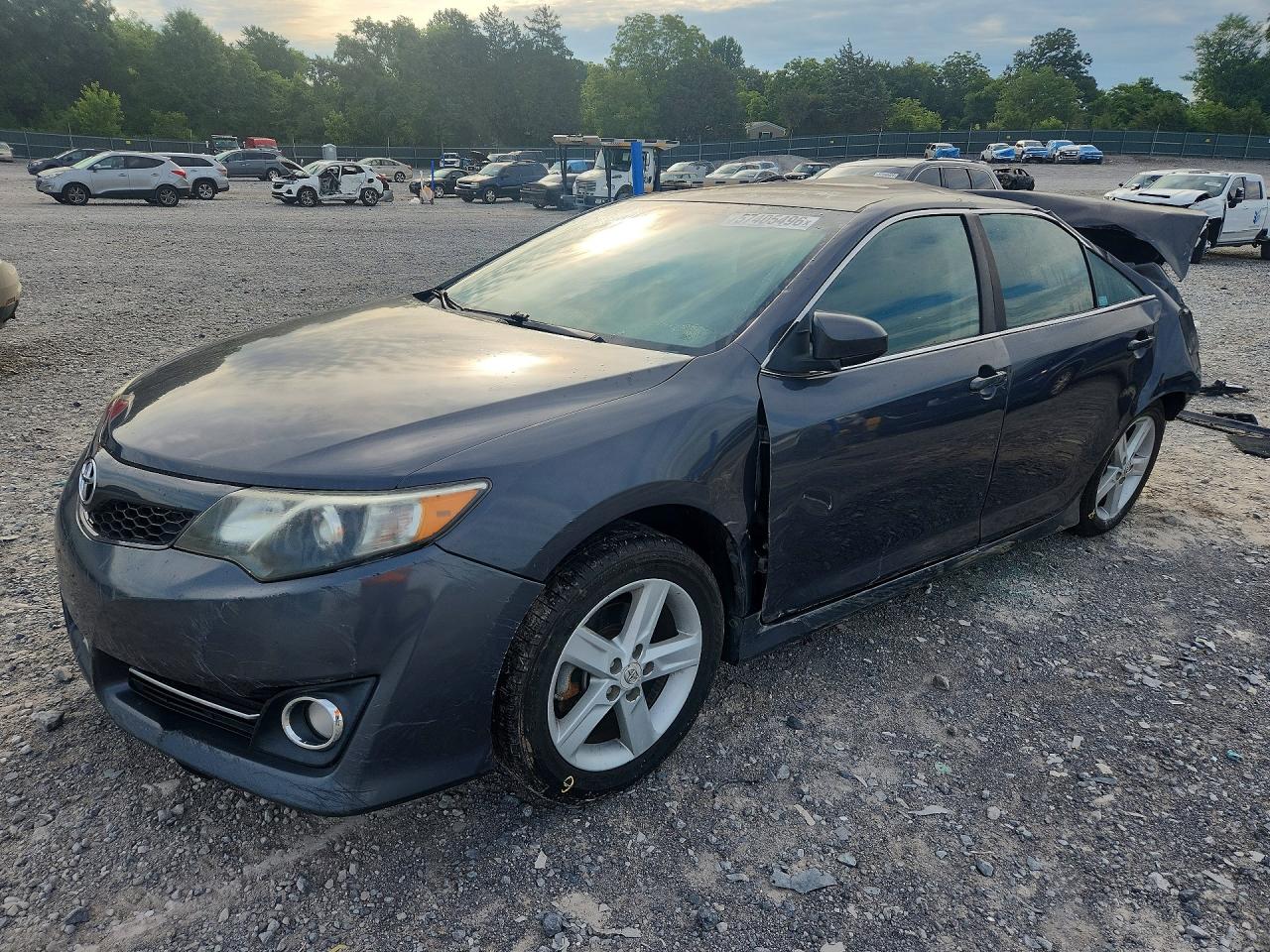 2012 Toyota Camry Se Gray vin: 4T1BF1FK4CU097847