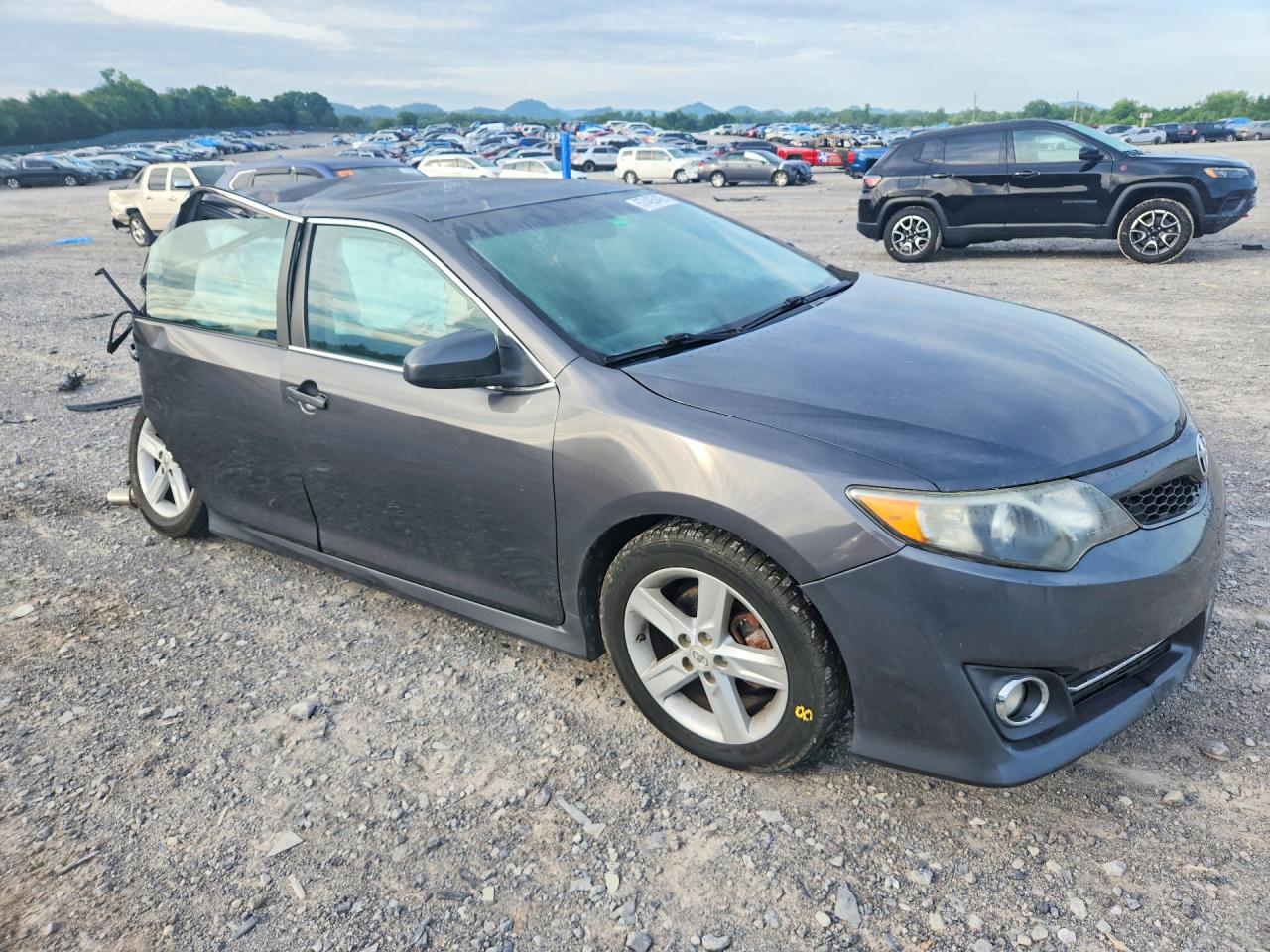 2012 Toyota Camry Se Gray vin: 4T1BF1FK4CU097847