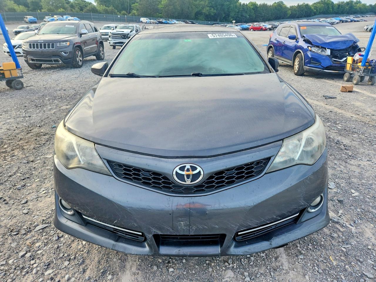 2012 Toyota Camry Se Gray vin: 4T1BF1FK4CU097847