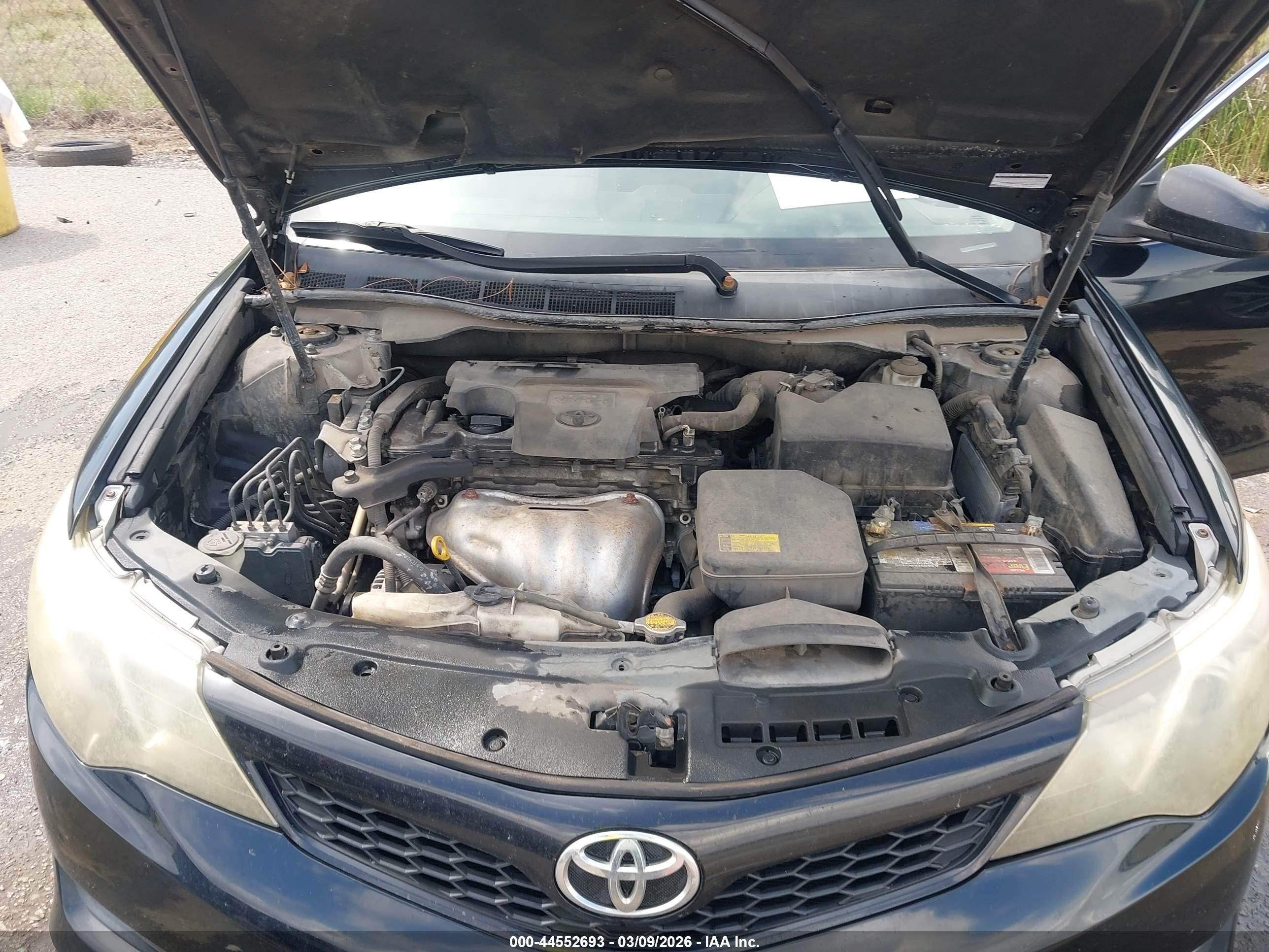 2012 Toyota Camry Se Black vin: 4T1BF1FK4CU098609