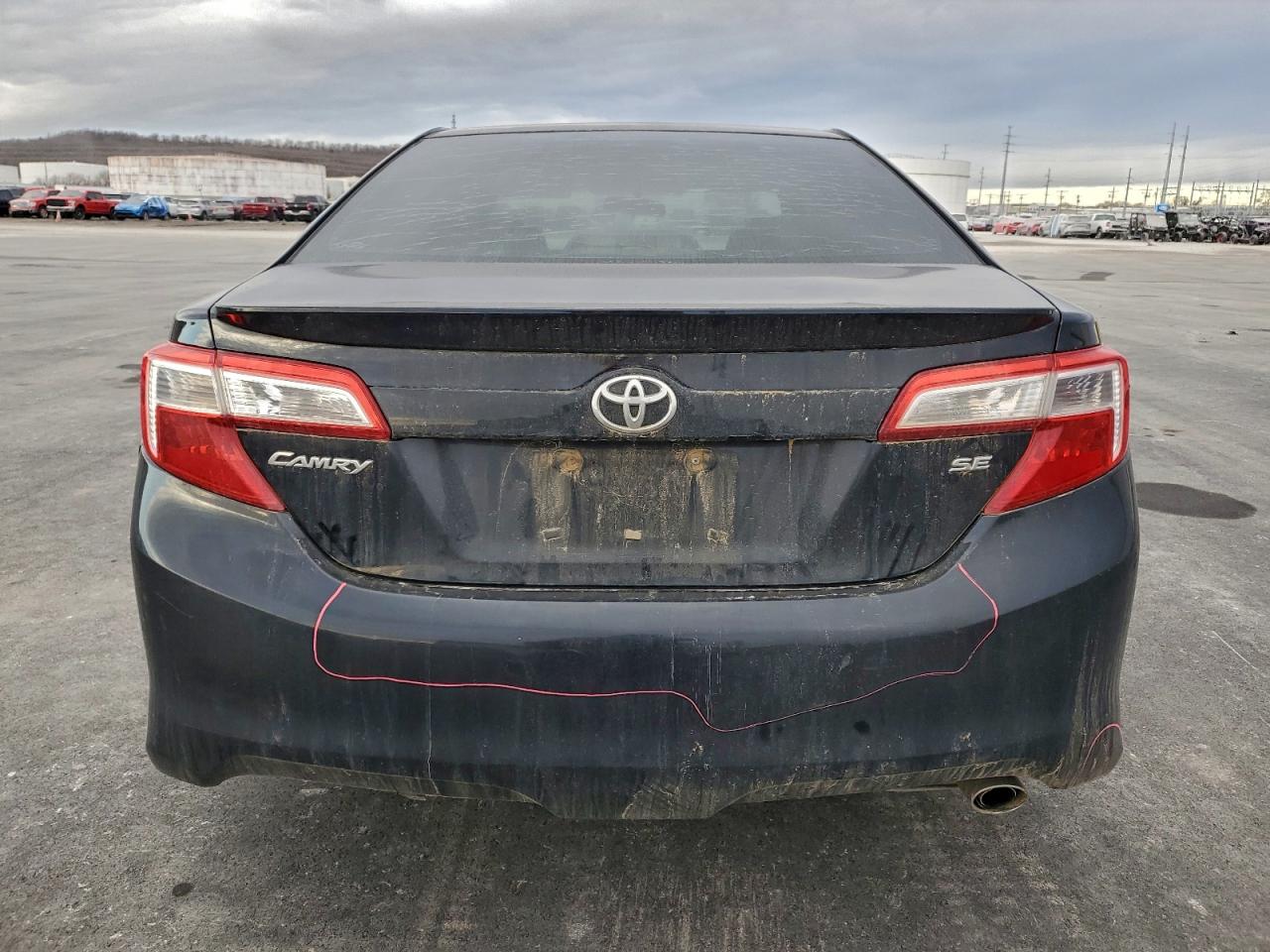 2012 Toyota Camry Se Black vin: 4T1BF1FK4CU138848