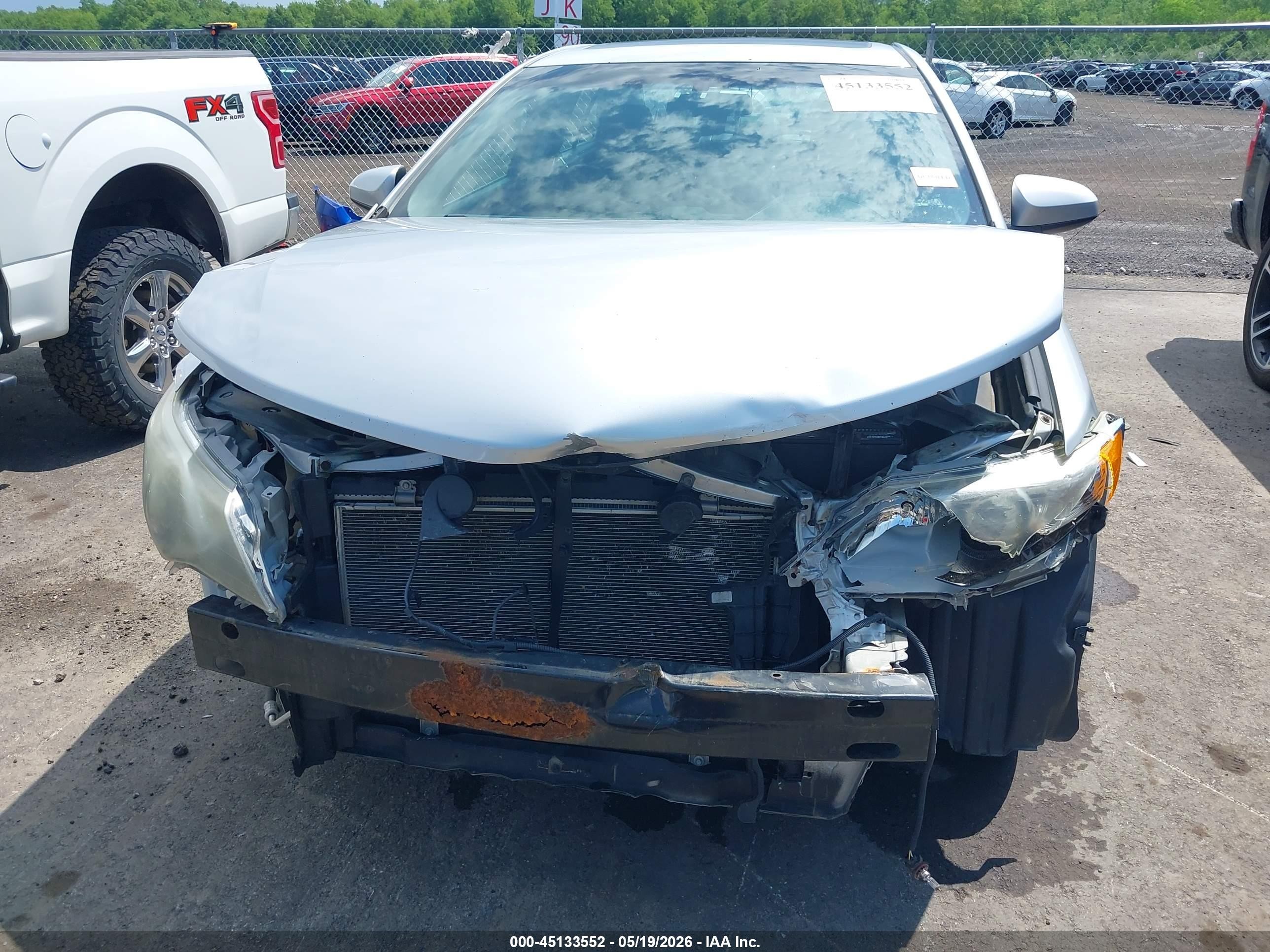2012 Toyota Camry Se Silver vin: 4T1BF1FK4CU140437