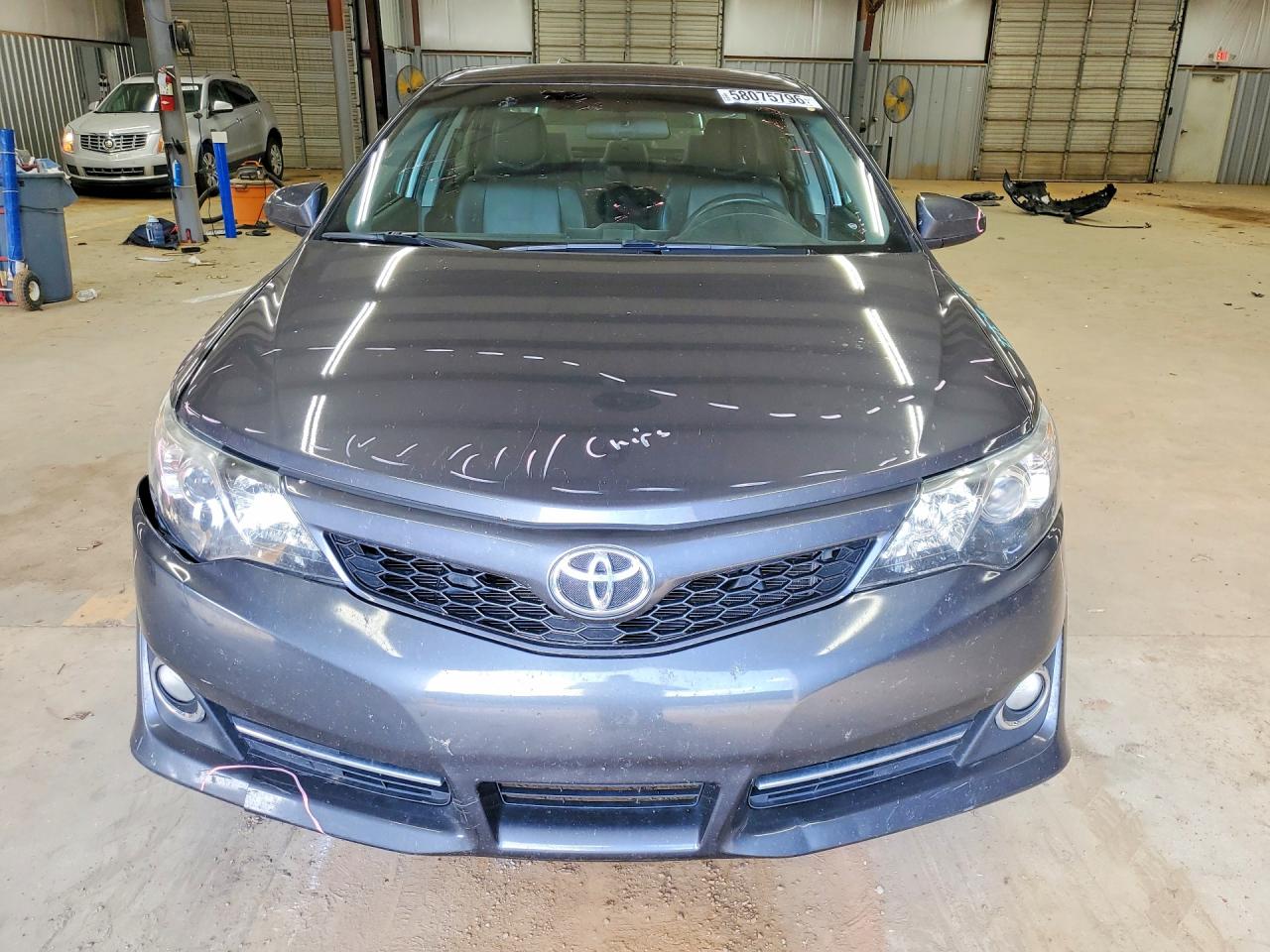 2012 Toyota Camry Se Gray vin: 4T1BF1FK4CU152362