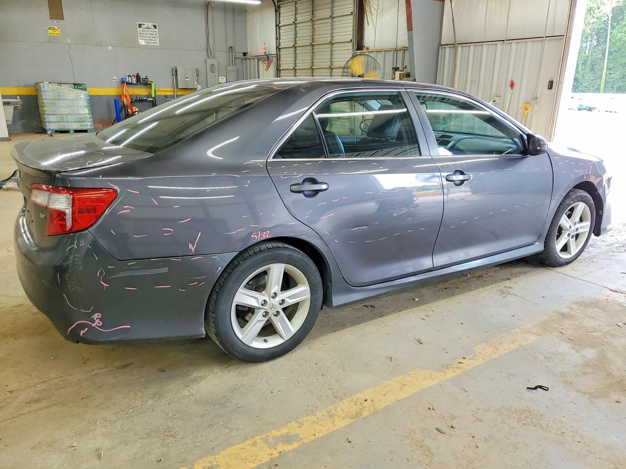 2012 Toyota Camry Se Gray vin: 4T1BF1FK4CU152362