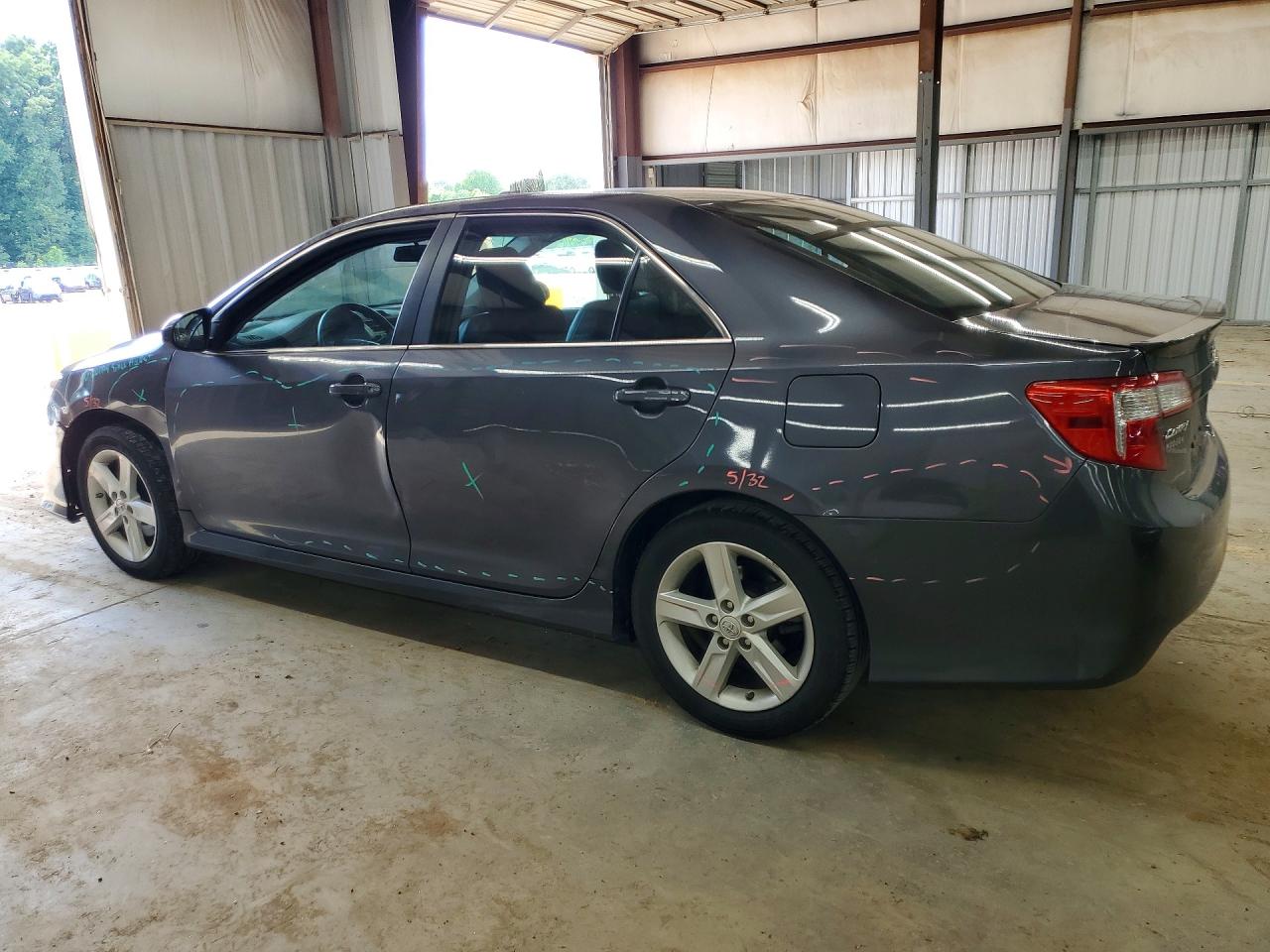2012 Toyota Camry Se Gray vin: 4T1BF1FK4CU152362